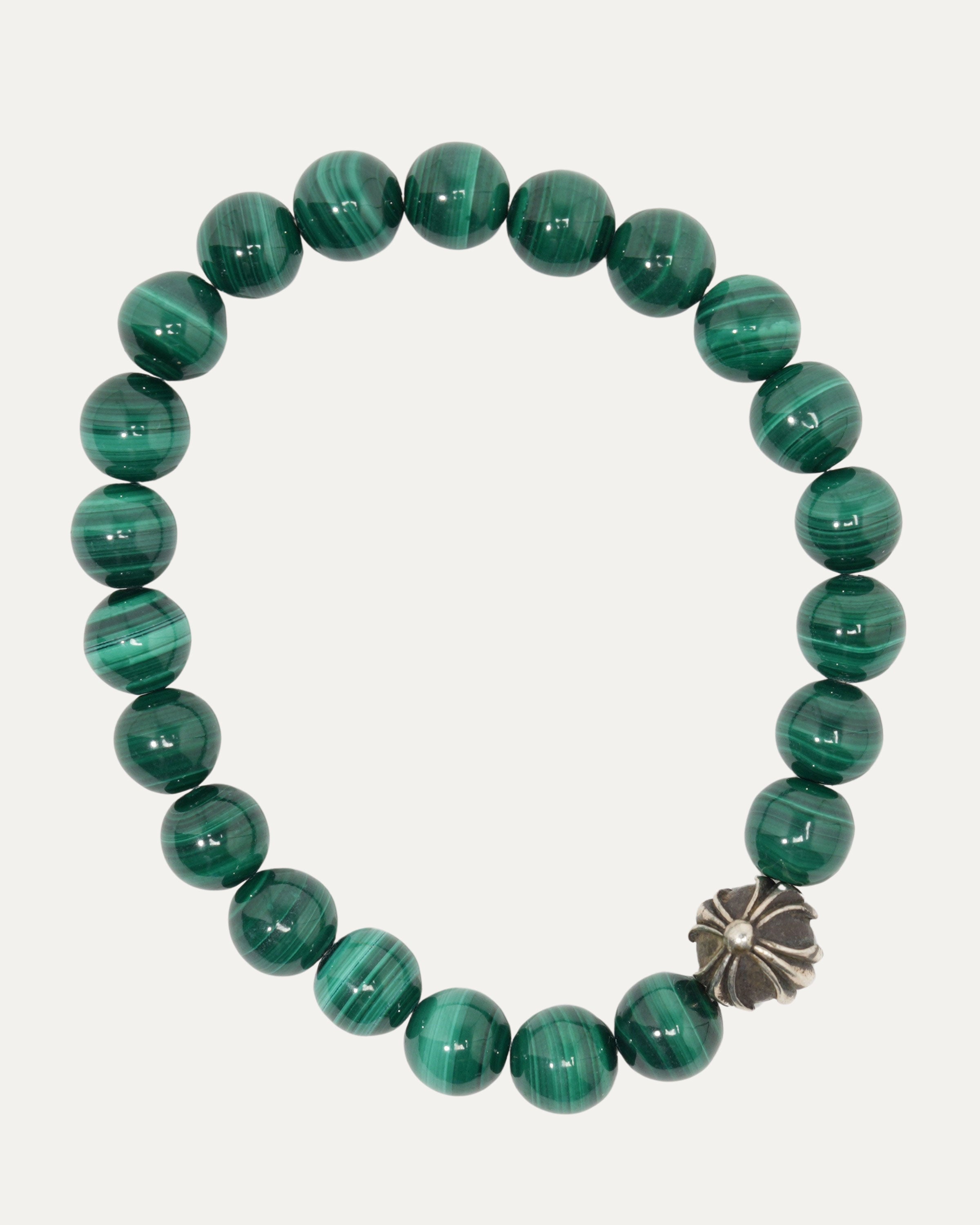 6mm Beaded Bracelet for Women & Men - Stretch Elastic Crystal Ball Beads, Boho Chic Jewelry for Everyday Wear, Yoga, Meditation & Gifting