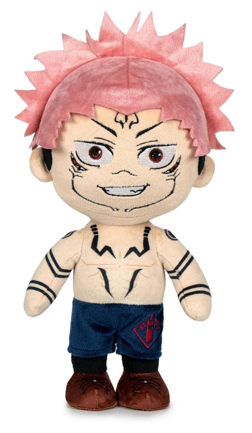 Jujutsu Kaisen Sukuna Plush Toy 27cm - Soft Anime Stuffed Doll for Fans, Collectors & Gift Giving - Perfect for Bedroom Decor, Cosplay Props & Anime Enthusiasts