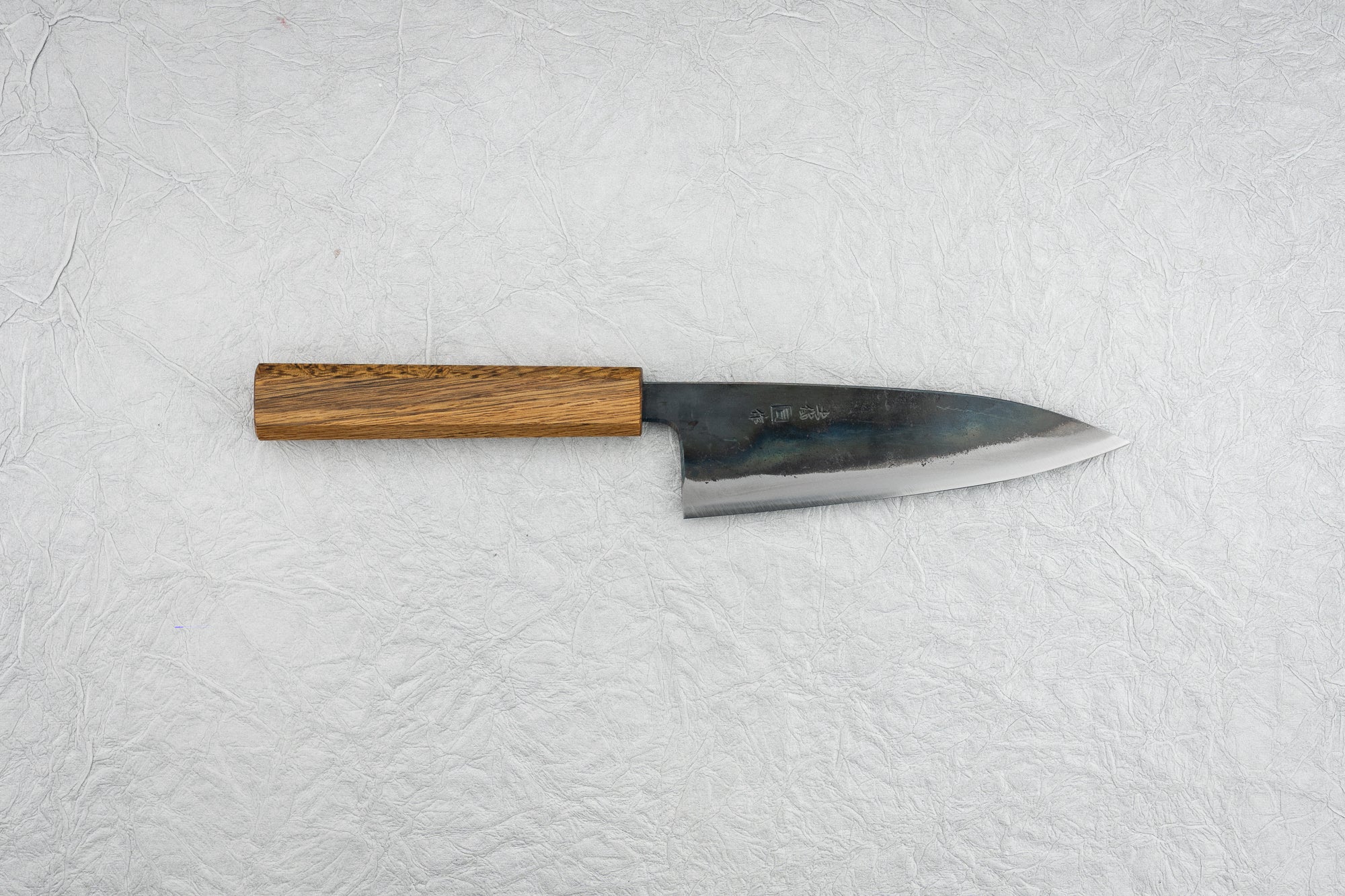 Premium Tosa Tsukasa Shiroichi Kurouchi Gyuto 150mm Japanese Chef Knife - High Carbon Steel Blade for Professional Sushi, Sashimi & Meat Cutting - Perfect for Home Chefs & Culinary Enthusiasts