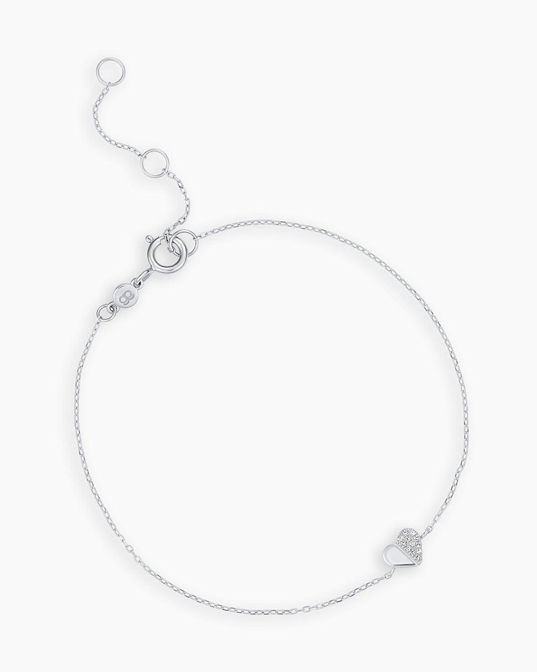 Diamond Bond Bracelet for Women - Elegant Sterling Silver Friendship Jewelry Gift for Her - Perfect for Anniversaries, Birthdays & Special Occasions