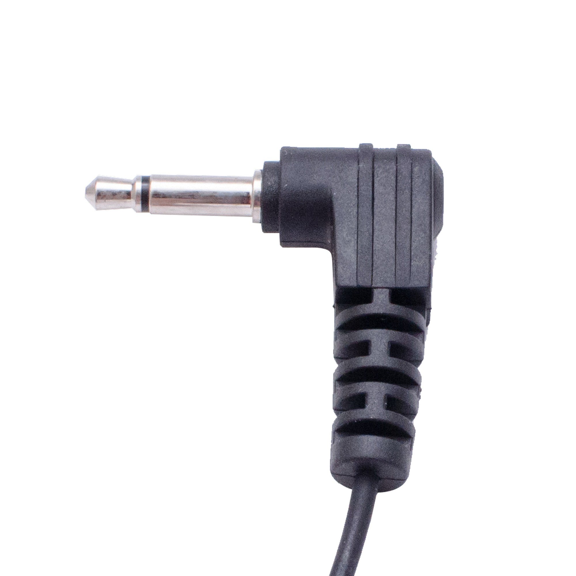 Arrowmax ARP07-35L D-Shape Earhook Headset with 3.5mm Jack - Single-Sided Receiver for Speaker Microphones - Perfect for Dispatch, Security, and Two-Way Radio Communication
