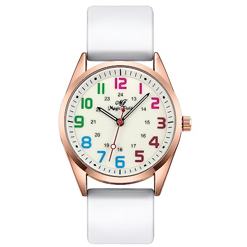 9.82 Rose Gold Dial & White
