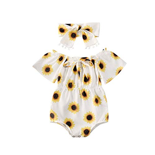 Sunflower Print-white