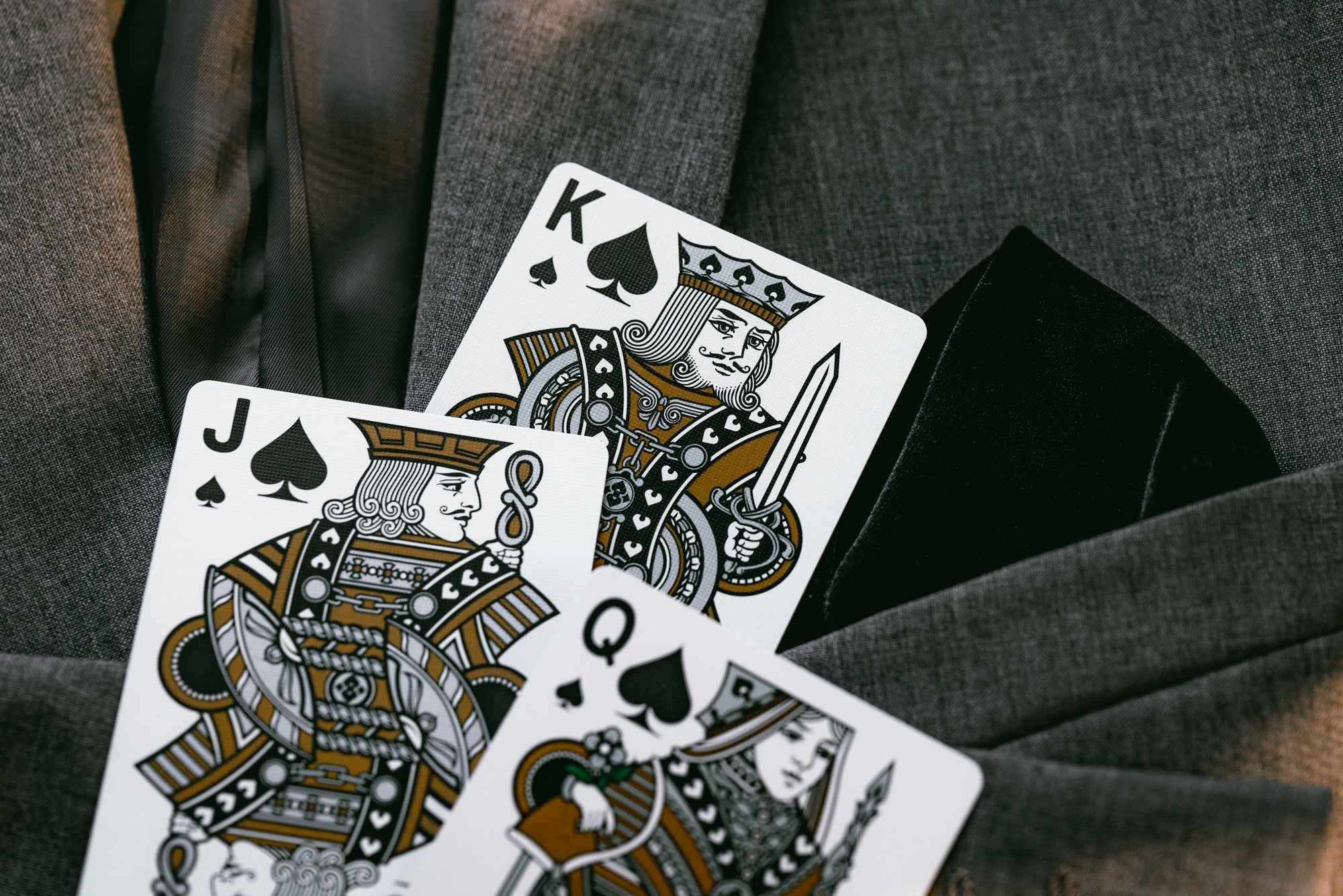 Premium Gilded Edition Luxury Playing Cards - Table Players Vol. 06 | Elegant Casino Style, Poker Night, Cardistry & Magic Tricks | Perfect for Game Nights, Gifts & Collectors