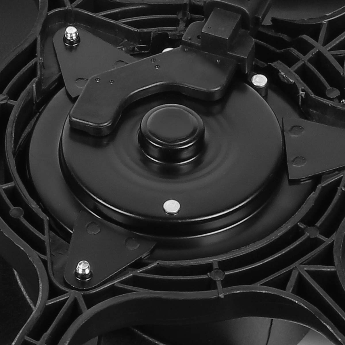 DNA MOTORING OEM-RF-0248 High Performance Radiator Cooling Fan Assembly - Direct Replacement for 2003-2008 Infiniti FX35 | Improved Cooling Efficiency | Black | Perfect for Engine Overheating Prevention & Summer Driving