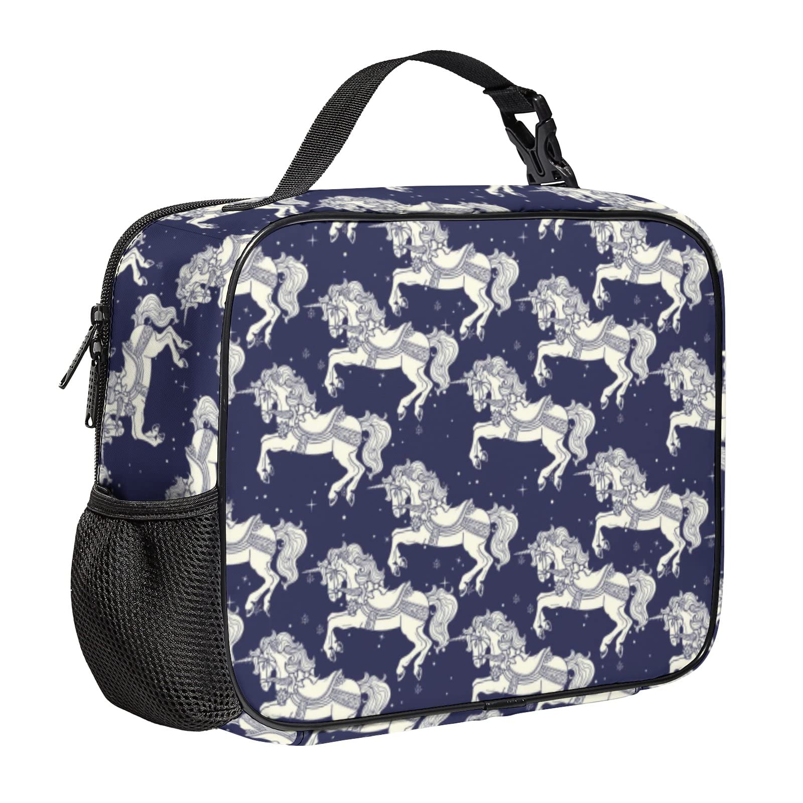 **Jitviuzz Insulated Lunch Bag - Reusable Unicorn Cooler Tote for Women & Men | Perfect for Work, School, Travel, Picnic & Outdoor Adventures**