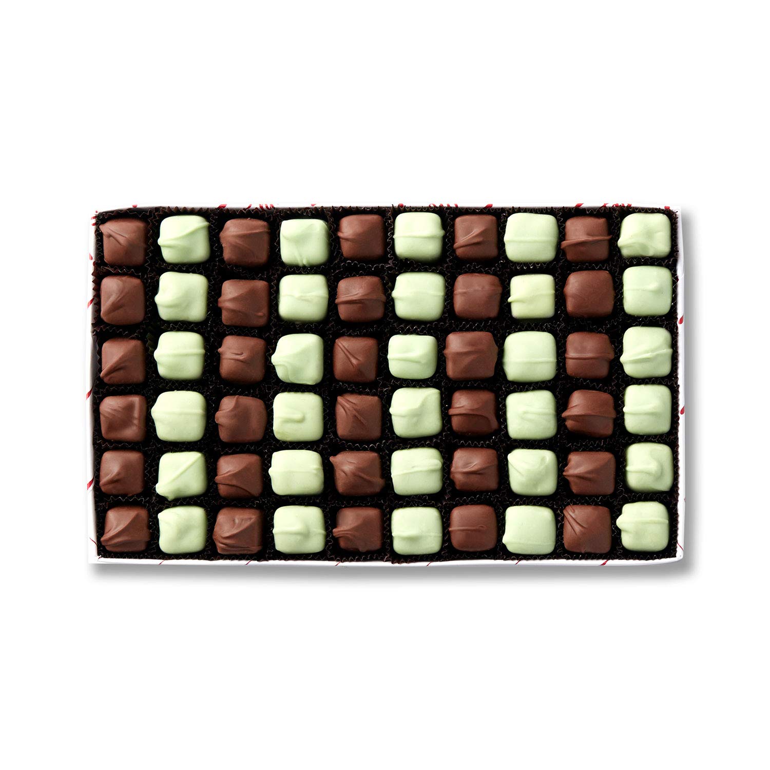 Fannie May Mint Meltaways - Delicious Milk Chocolate & Pastel Candy with Mint Chocolate Center - 1 lb Chocolate Gift Box - Perfect for Holidays, Birthdays & Corporate Gifts