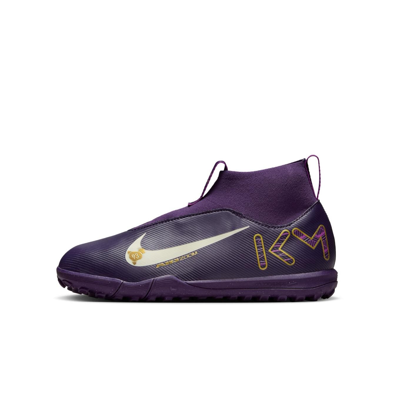 Nike Jr. Mercurial Superfly 10 Academy Kylian Mbappé Soccer Cleats - Youth Football Shoes for Speed & Control - Perfect for Training & Matches