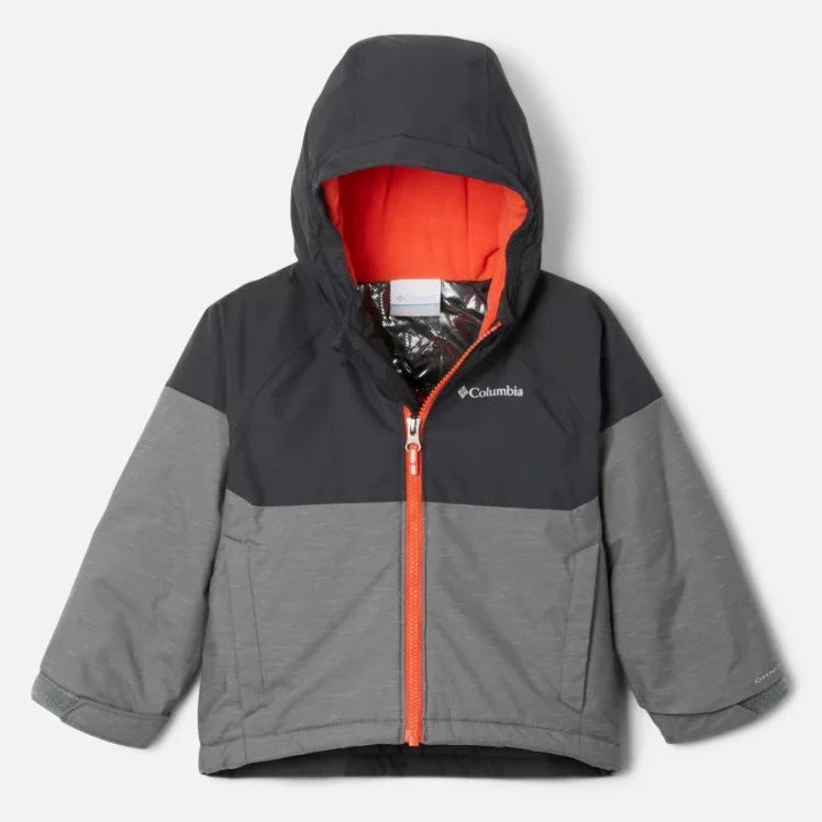 Columbia Alpine Action II Toddler Jacket - Waterproof Winter Coat for Boys & Girls - Warm Fleece-Lined Hooded Jacket for Outdoor Play, Snow & Cold Weather Adventures