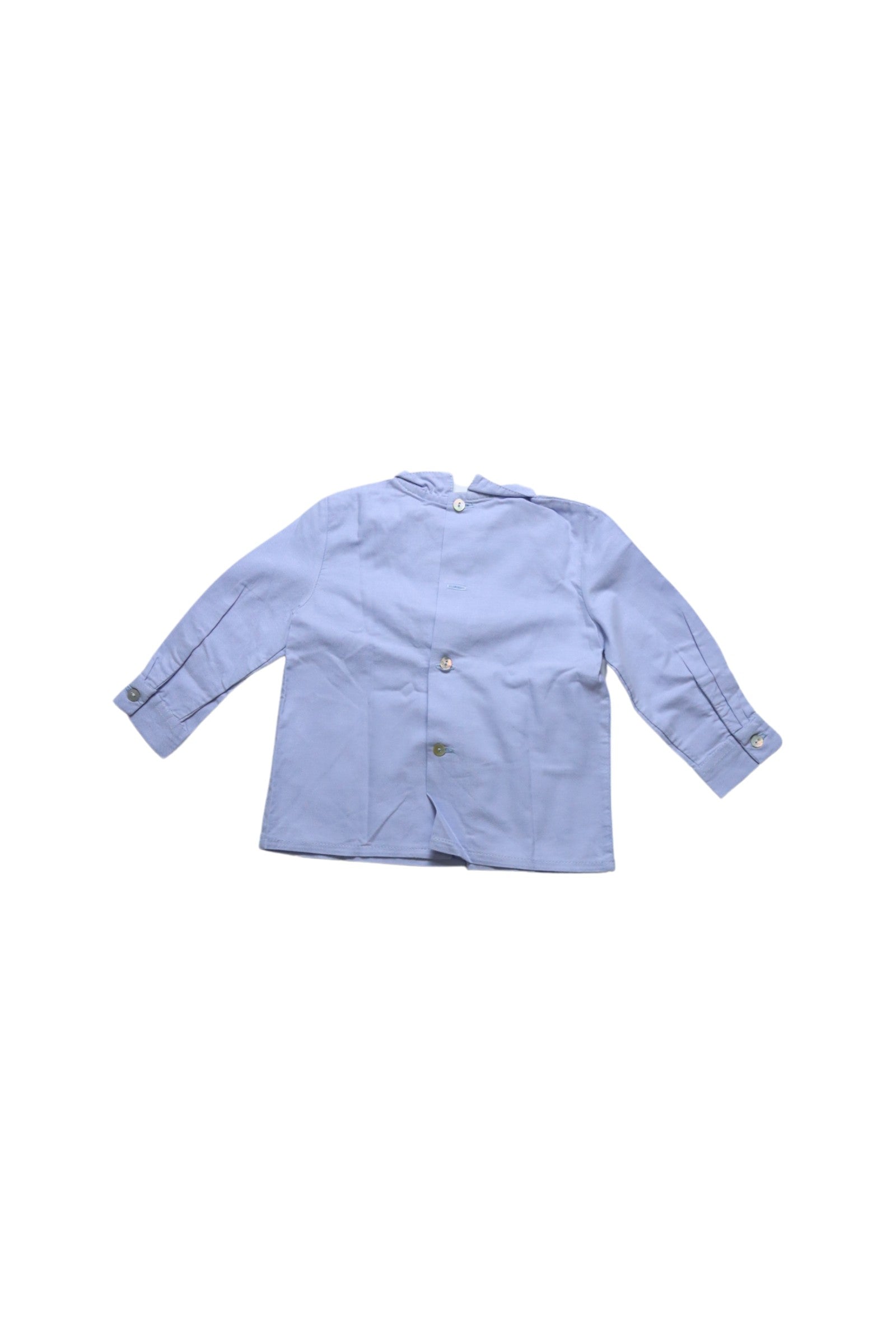 Amaia Long Sleeve Baby Top for Girls 12 Months - Soft Cotton Comfort Wear for Playdates & Family Outings