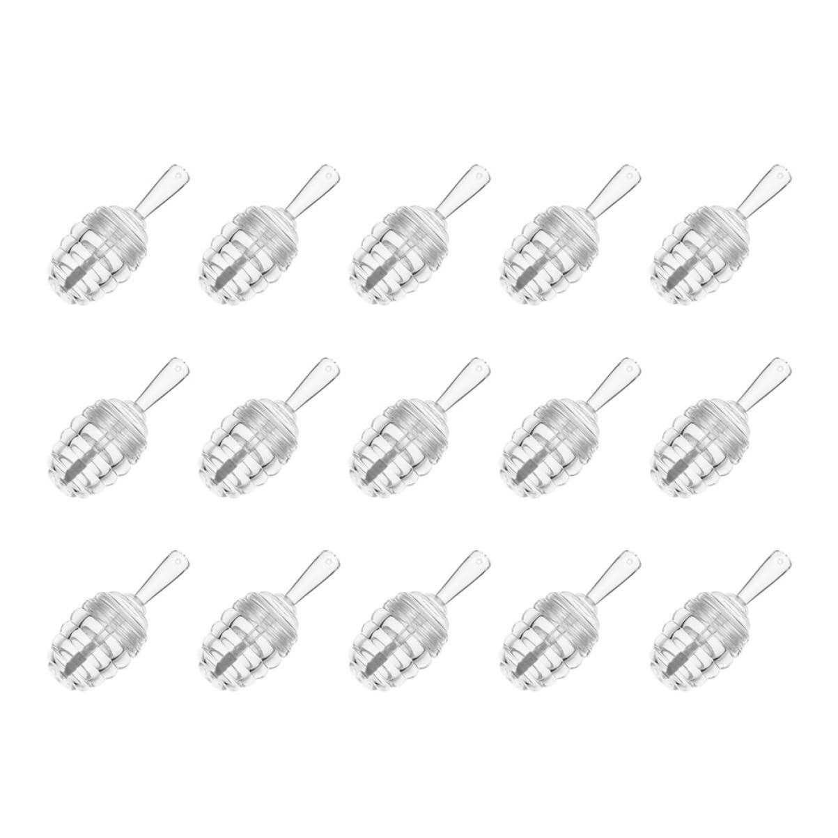 30 Pcs Clear Honeycomb Lip Gloss Empty Tubes - DIY Lip Balm Containers for Homemade Lip Glaze & Cosmetics | Perfect for DIY Beauty, Travel, Gifts & Makeup Kits