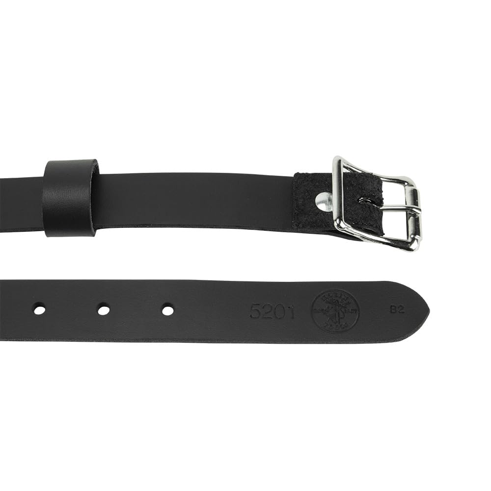 Klein Tools 5201 Lightweight Tool Belt for Electricians & Contractors - Durable Work Belt with Multiple Pockets for Tools & Hardware - Perfect for Construction, Renovation & DIY Projects