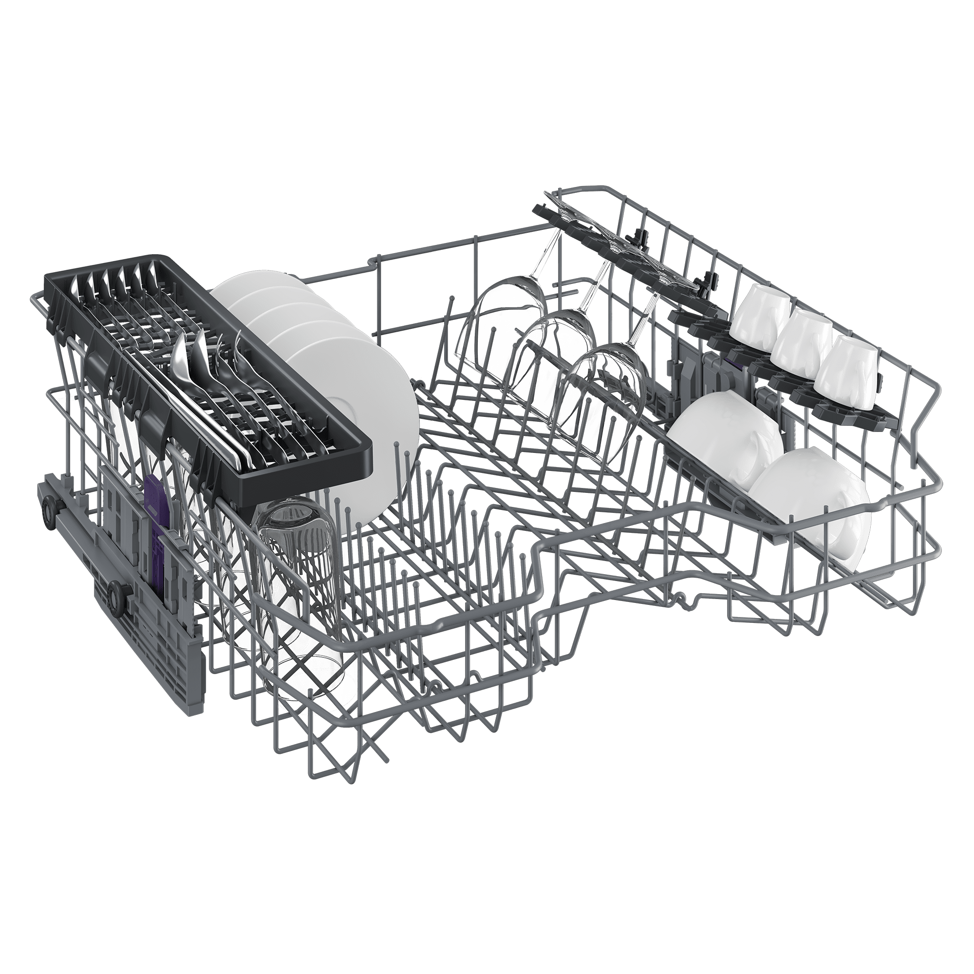 Beko DIT25401 24-Inch Tall Tub Dishwasher - 14 Place Settings, 48 dB Ultra Quiet, Fully Integrated Panel Ready for Custom Cabinets - Perfect for Modern Kitchens and Open-Concept Homes