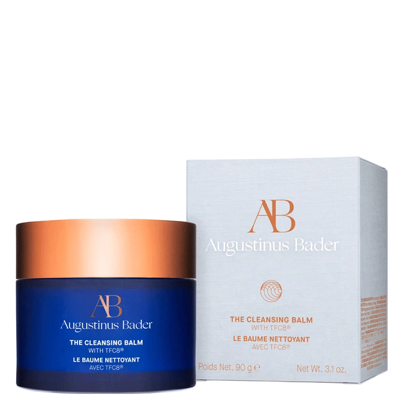 Augustinus Bader The Cleansing Balm - Gentle Makeup Remover & Hydrating Face Cleanser for All Skin Types | Perfect for Daily Skincare Routine & Travel