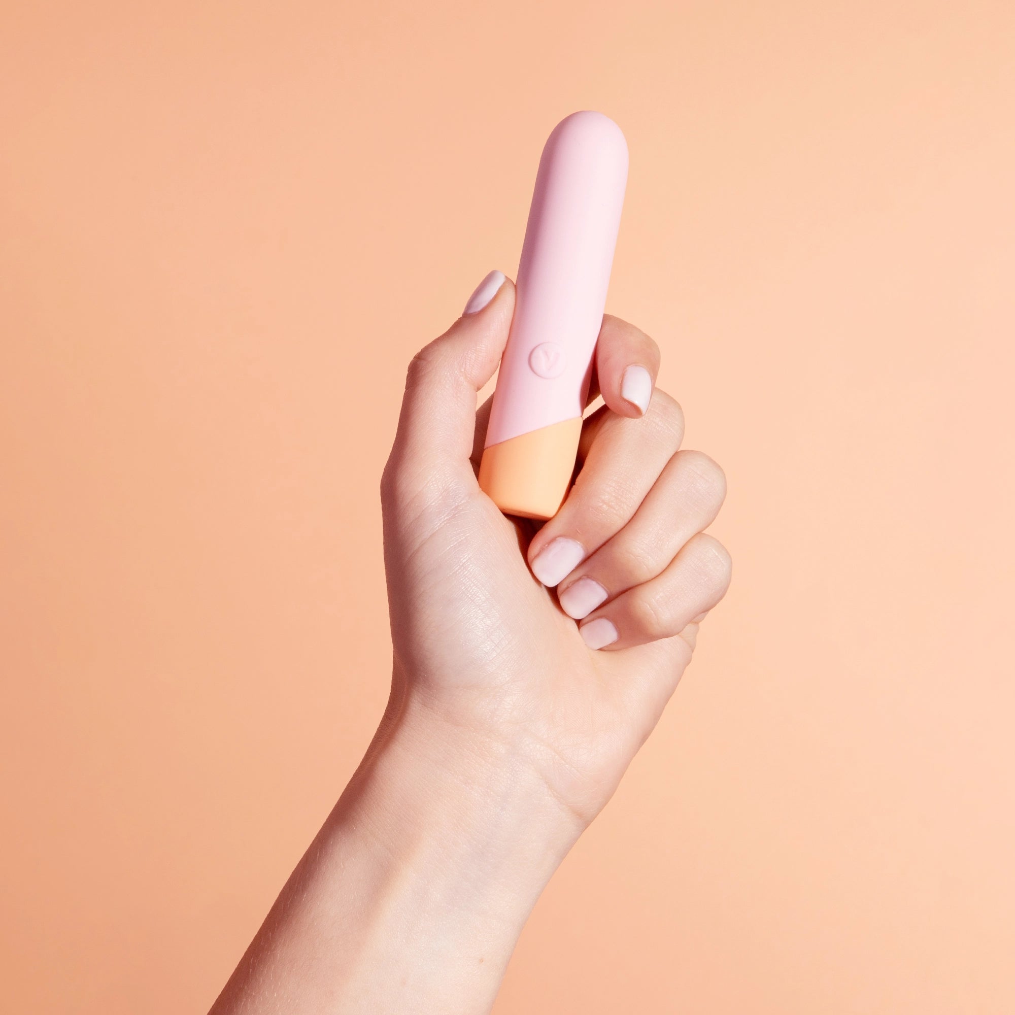 Peachy Rechargeable Bullet Vibrator - Powerful Mini Personal Massager for Women, Waterproof & Quiet - Perfect for Solo Play, Couples & Travel