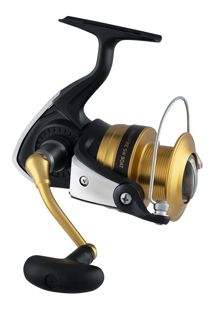 Daiwa 22 Crossfire SW Spin Fishing Reel - Saltwater Spinning Reel for Surf, Pier & Boat Fishing | Smooth Drag System | Corrosion-Resistant Design