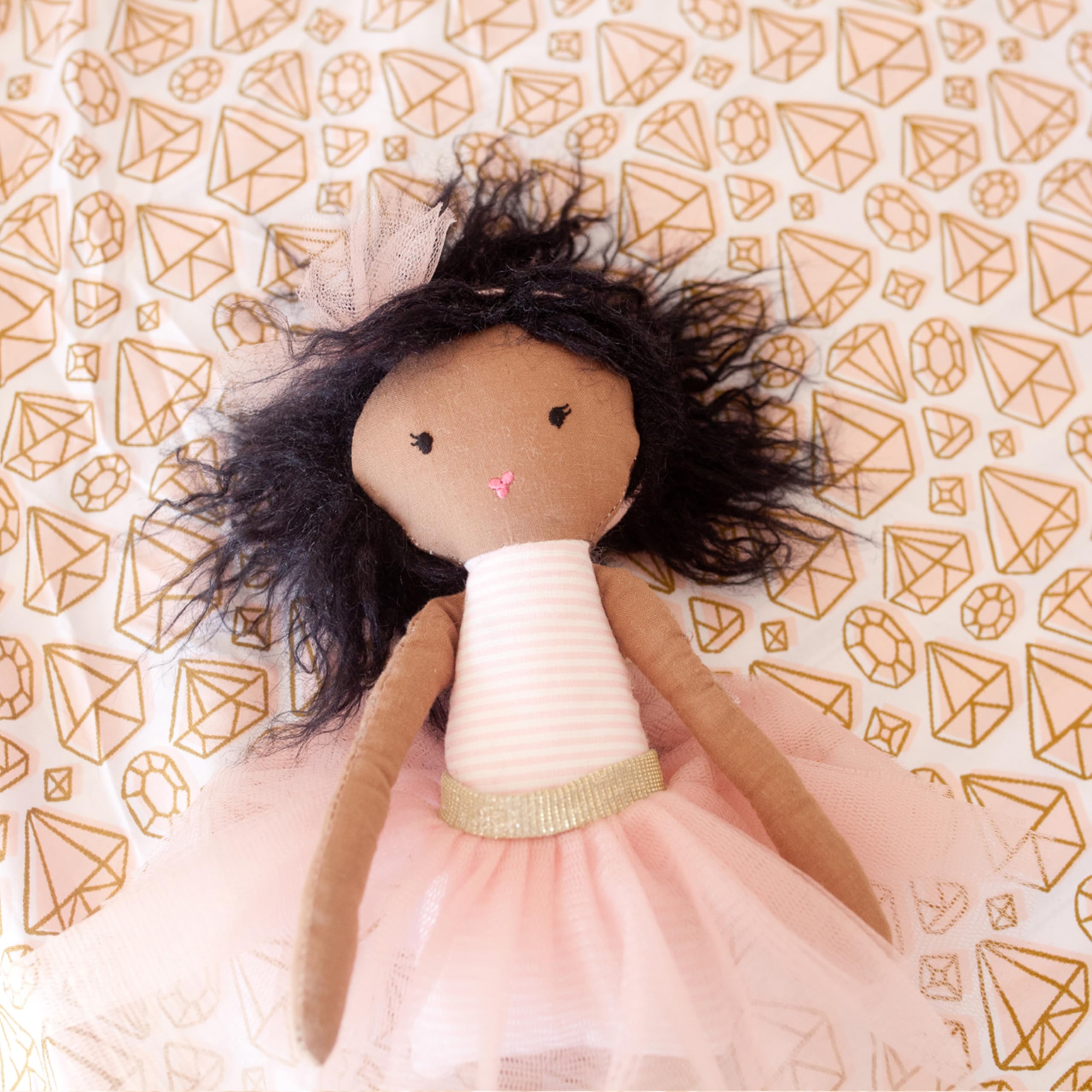MON AMI Pink Ballerina African American Doll – 15