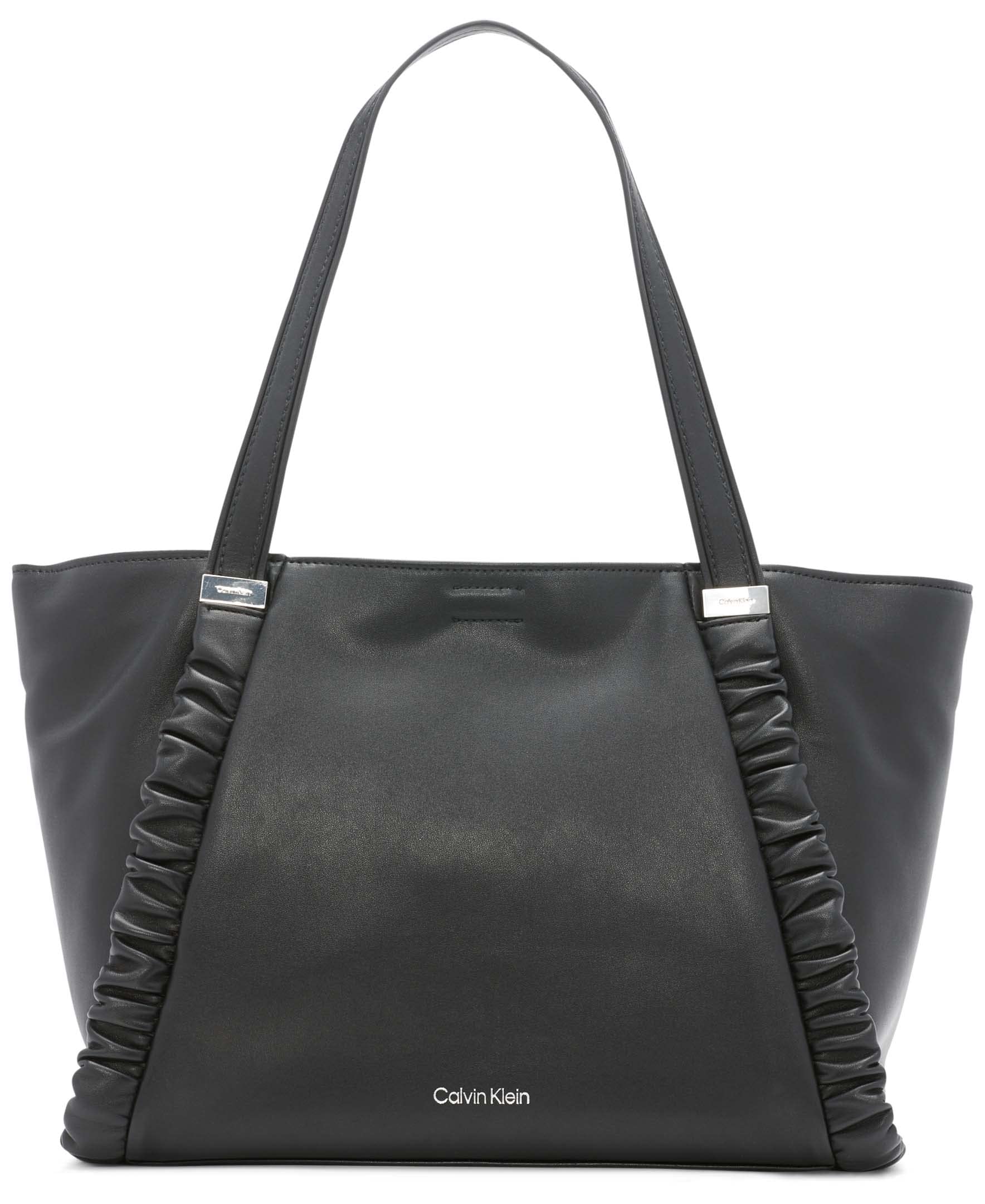 Calvin Klein Luna Organizational Tote Bag for Women - Stylish Work & Travel Tote with Multiple Pockets - Perfect for Office, Commute & Weekend Getaways