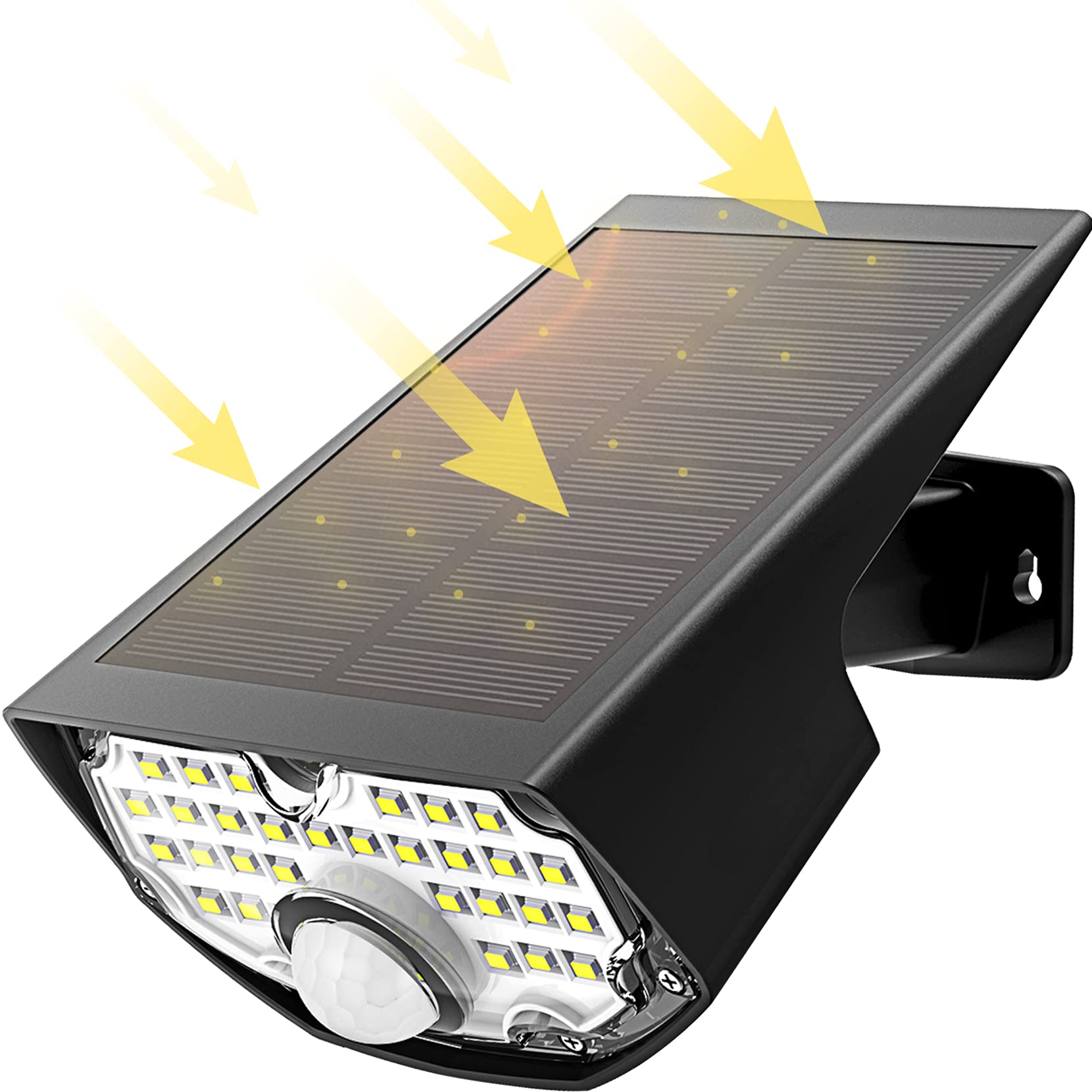 199AB 30 LED Solar Outdoor Lights with 3 Lighting Modes - Waterproof Garden Lights for Pathway, Yard, Patio, and Landscape Decoration