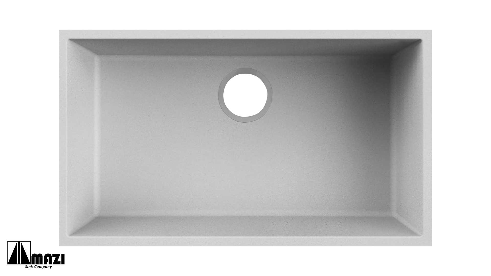 Granite Composite Kitchen Sink IT100M - Lipless Design, Durable & Scratch-Resistant for Modern Home & Restaurant Use