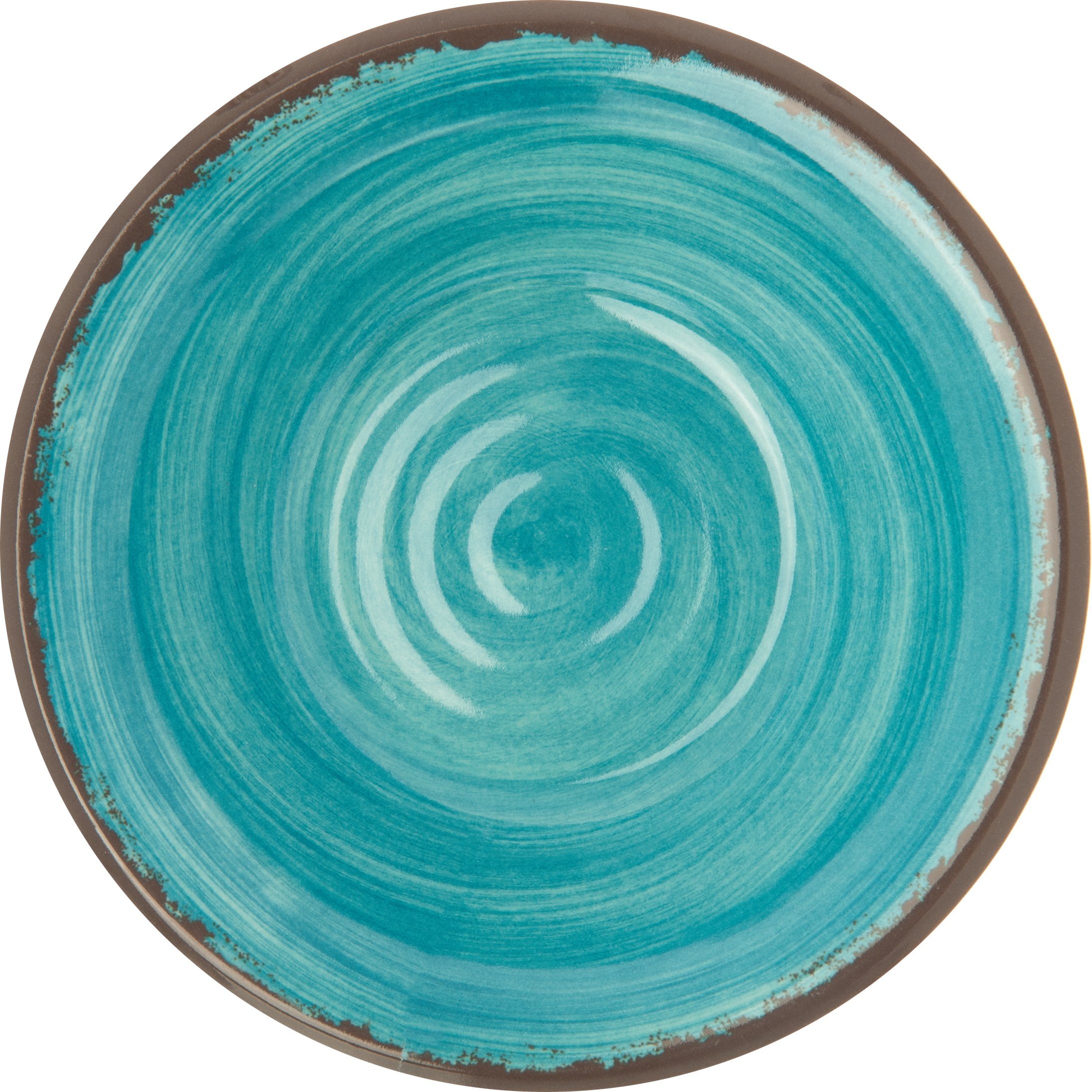 Carlisle FoodService 4.5oz Melamine Reusable Plastic Bowl - Pottery Style Serving Dish for Fruits, Salads, Snacks - Durable & Lightweight for Home, Restaurant, Catering (Pack of 48, Aqua Blue) - Perfect for Parties, Picnics & Daily Kitchen Use