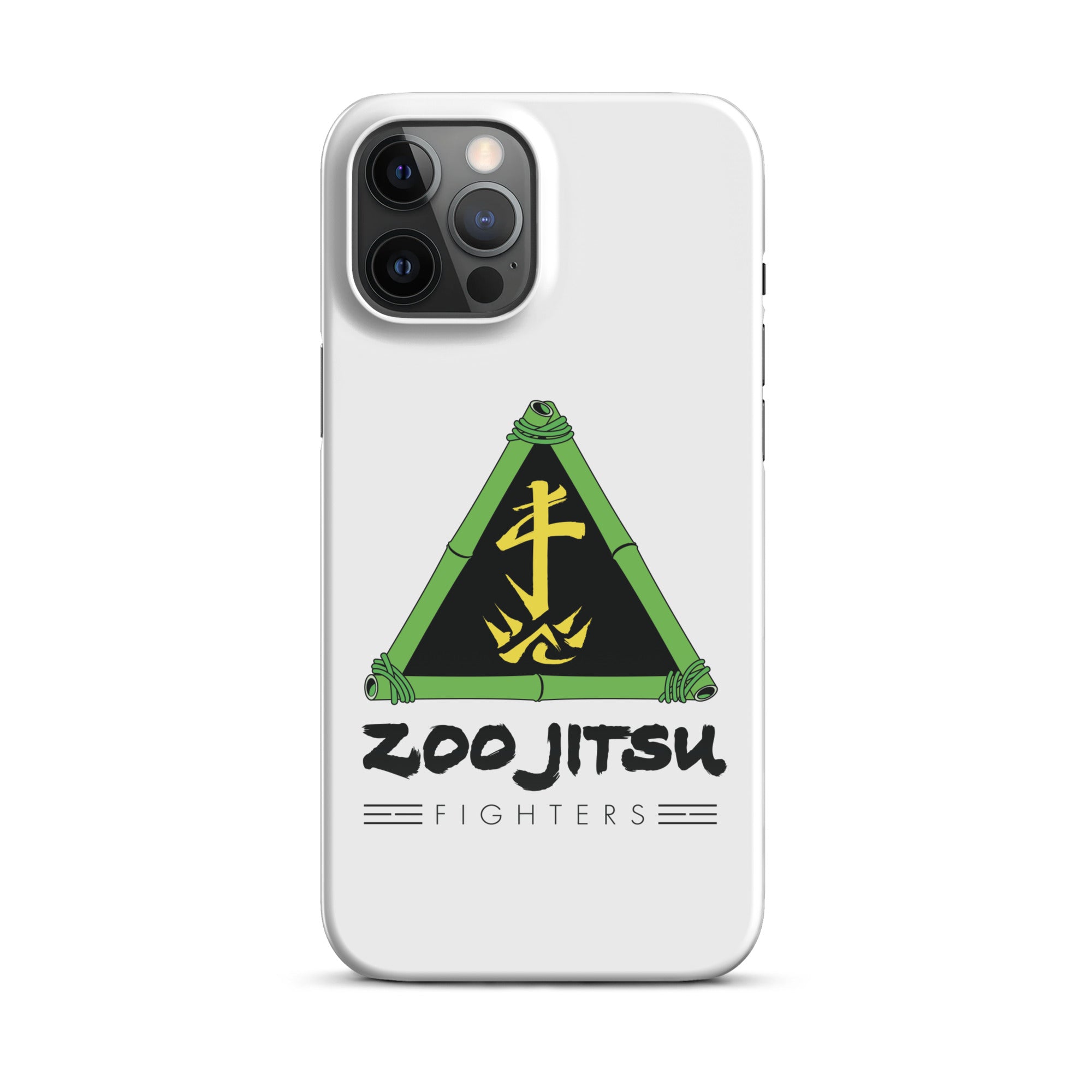 Zoo Jitsu Fighters Logo iPhone Case - Durable Snap-on Protective Cover for iPhone [Model Numbers] | Perfect for Martial Arts Fans & Anime Lovers (Gym, Training, Cosplay, Gift)
