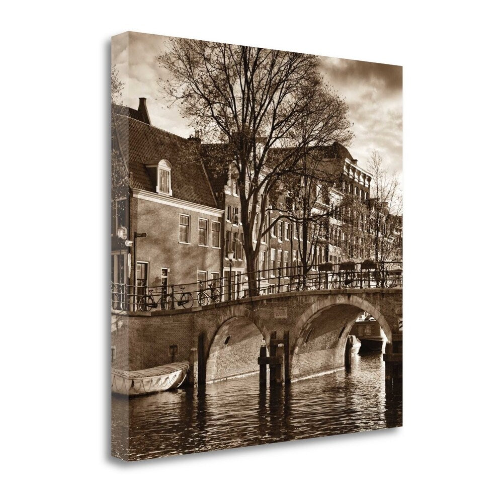 Autumn In Amsterdam II By Jeff Maihara - Premium Giclee Art Print on Gallery Wrapped Canvas - Perfect for Living Room, Bedroom & Office Wall Decor