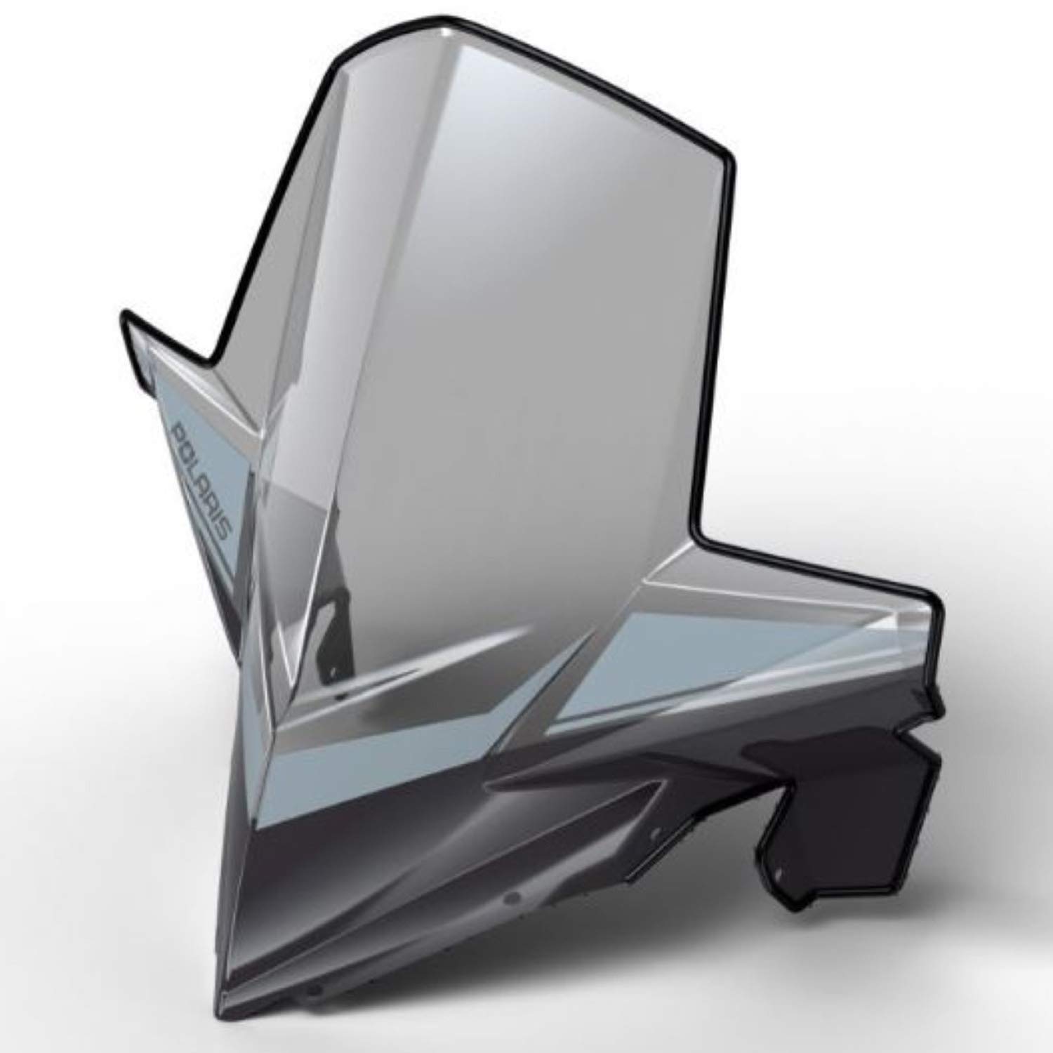 Polaris Snowmobile Extra Tall Windshield - Smoke Tinted Windshield for Enhanced Visibility & Protection | Ideal for Winter Riding & Extreme Cold Conditions