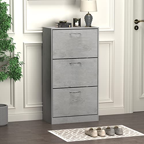 Grey 3-drawer