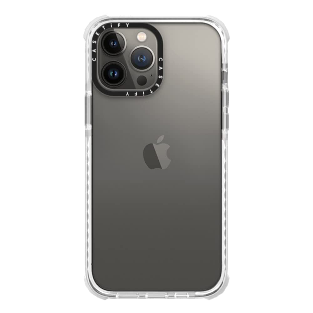 CASETiFY Ultra Impact iPhone 13 Pro Max Case - Clear Shockproof Phone Cover with 9.8ft Drop Protection | Perfect for Outdoor Activities, Travel & Daily Use