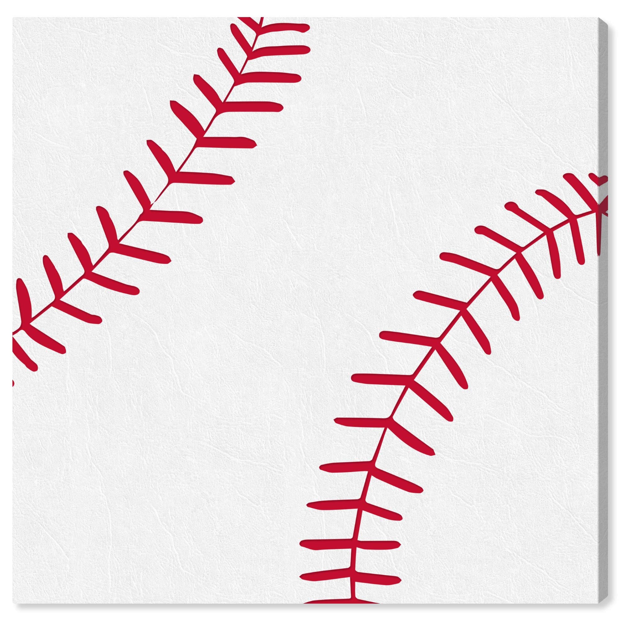 Wynwood Studio Baseball Wall Art Canvas Print - 30