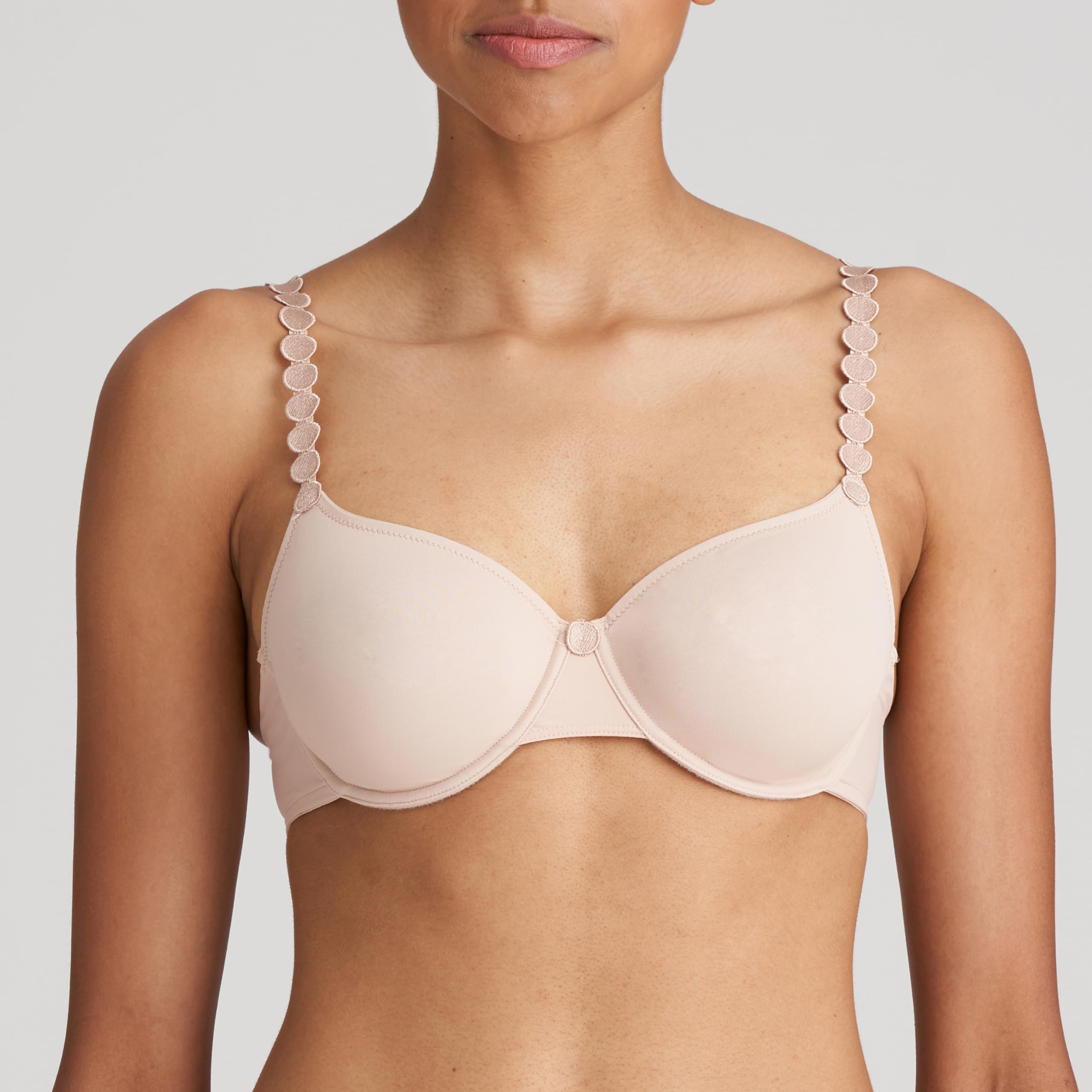 L'Aventure Tom Seamless Wire Bra - Comfortable T-Shirt Bra in Cafe Latte 38B | Perfect for Everyday Wear, Workouts & Layering Under Clothes