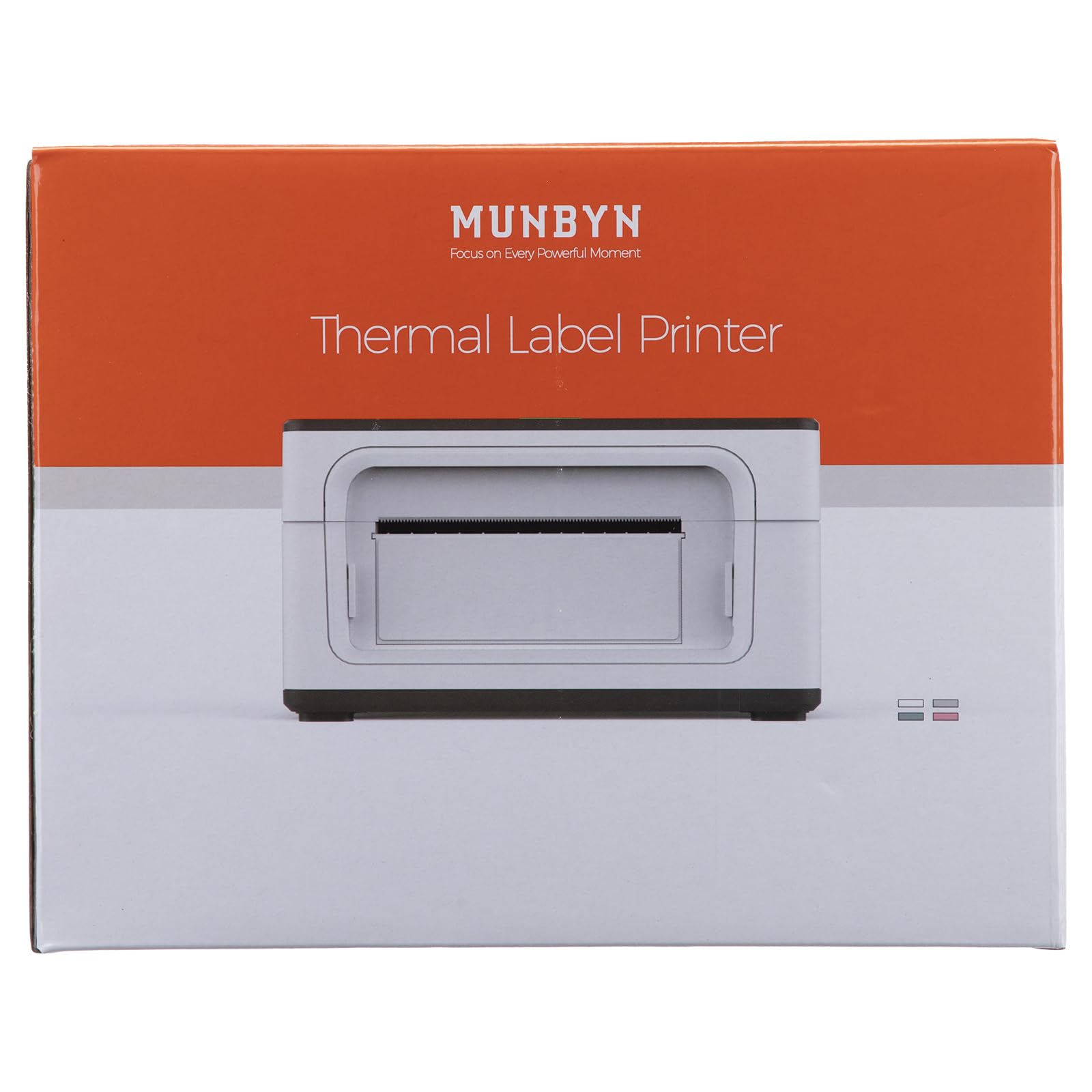 MUNBYN 4x6 USB Thermal Shipping Label Printer for Home & Small Business - Compatible with Canada Post, Purolator, UPS, FedEx, DHL (Pink) - Perfect for E-commerce, Online Sellers & Package Shipping
