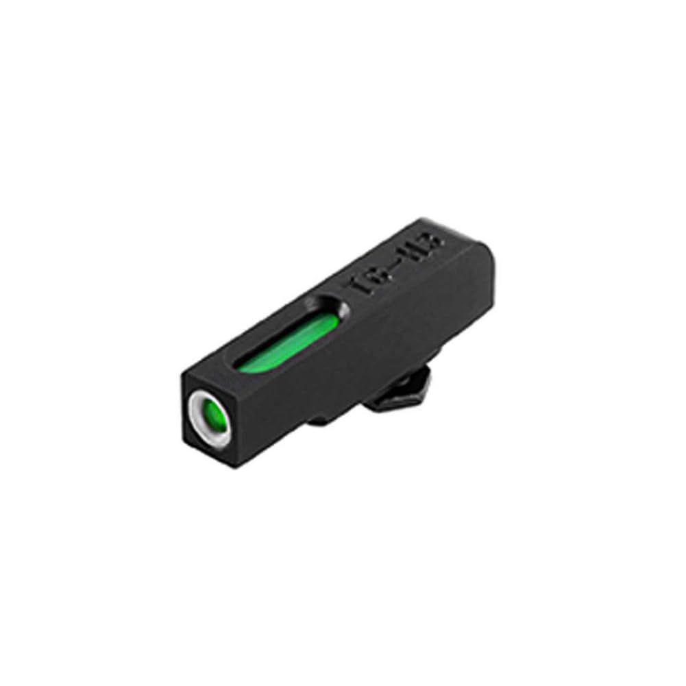 TRUGLO TFX Handgun Sight - Durable Shock-Resistant Compact Tritium & Fiber-Optic Sight for Pistols | Bright Glow for Day & Night Use | Perfect for Home Defense, Tactical Training & Concealed Carry