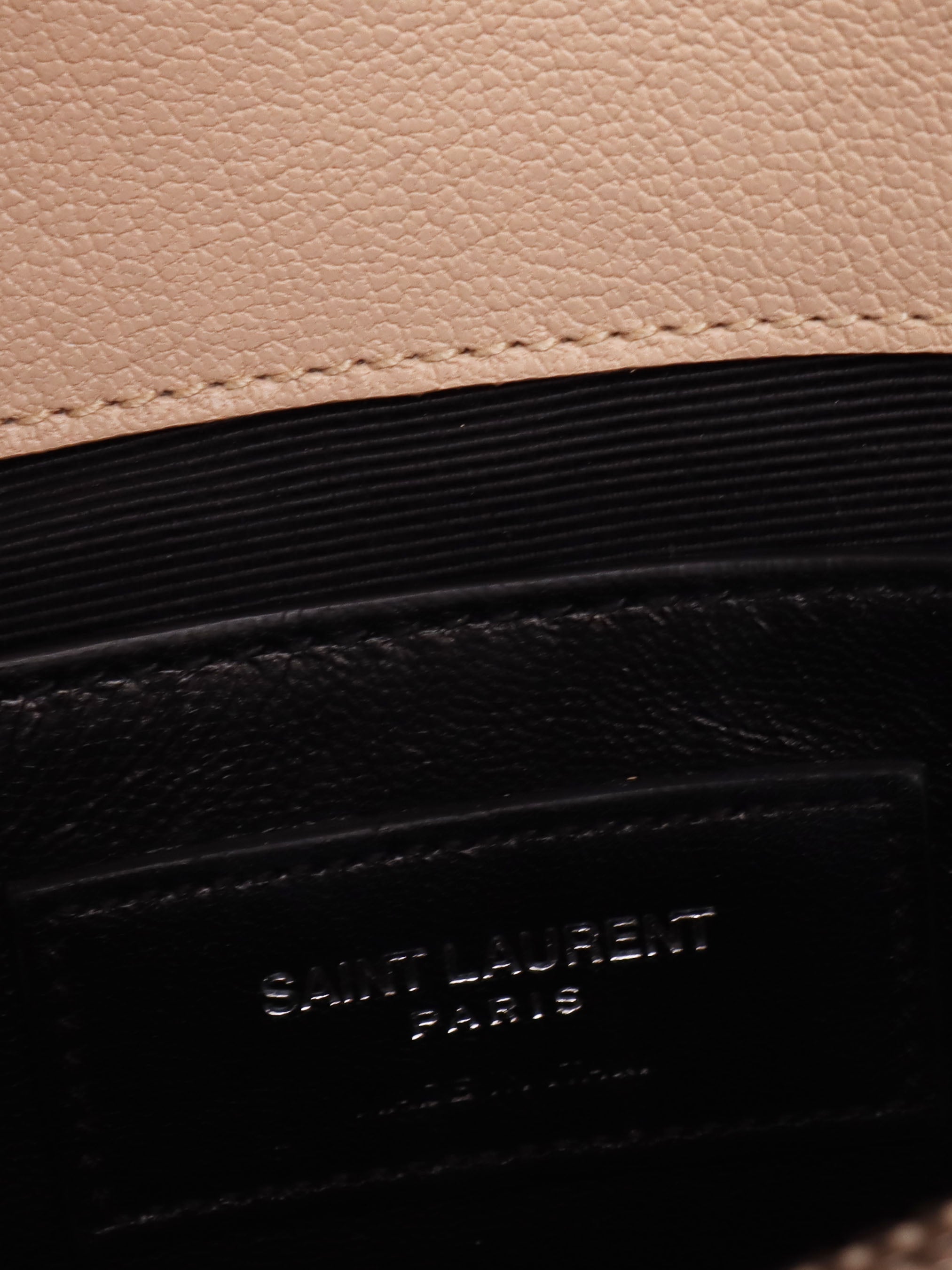 Saint Laurent Light Beige Medium College Bag - Luxury Designer Shoulder Bag for Women | Perfect for Work, Travel & Everyday Use