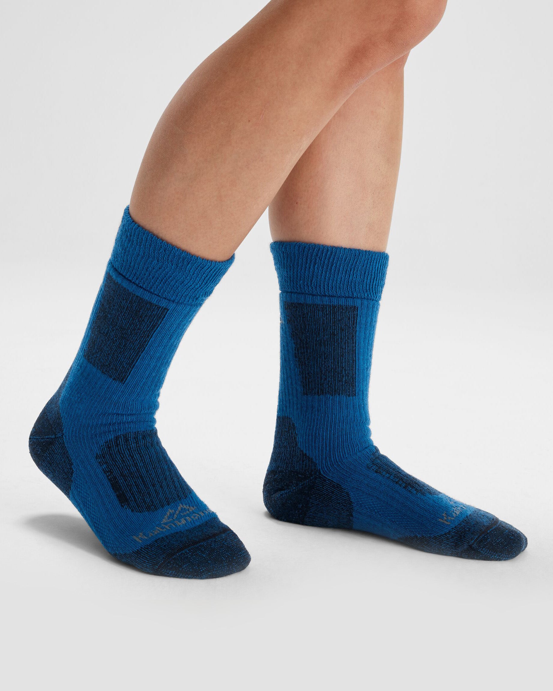 Thermo Socks - 2 Pack Thermal Winter Socks for Men & Women - Black & Grey - Perfect for Hiking, Skiing & Cold Weather Activities