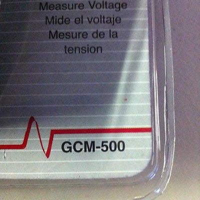 Gardner Bender GCM 500 600 Amp AC Clamp Meter - Digital Clamp-On Ammeter for Electrical Testing, HVAC & Industrial Use