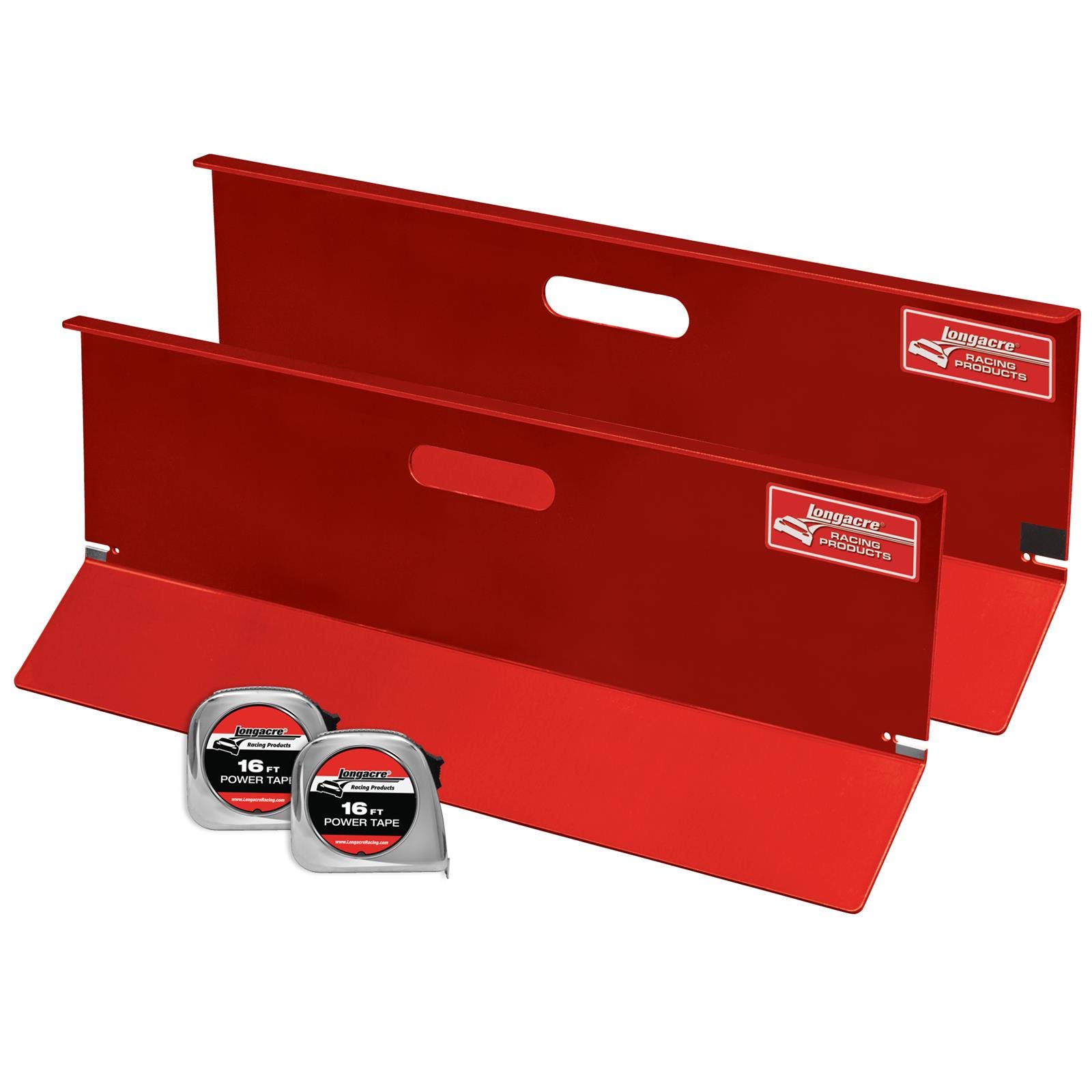 Longacre 52-79505 Deluxe Toe Plates (Pair) - Heavy Duty Racing Toe Plates for Track & Drift Cars - Perfect for Motorsports & Performance Driving