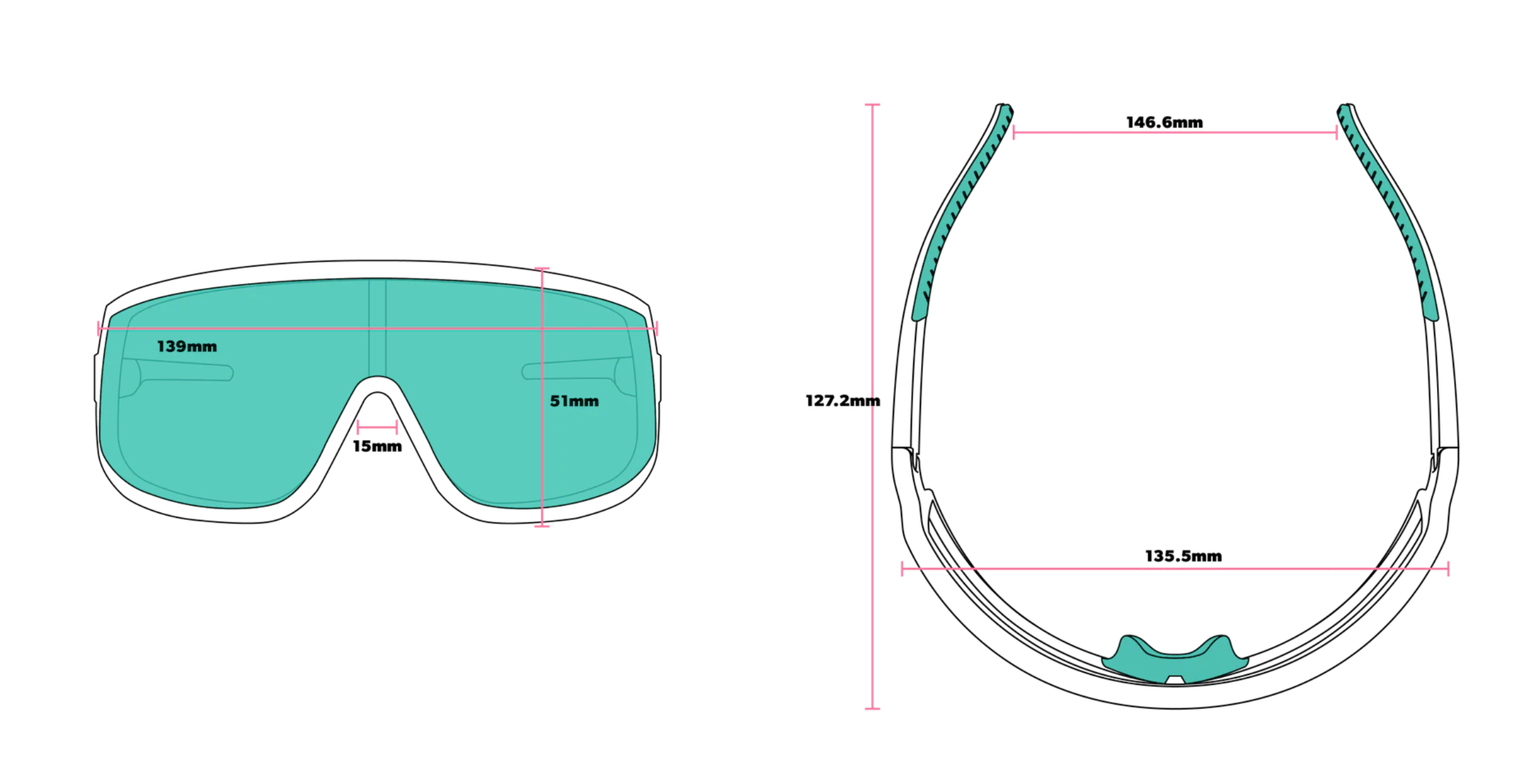 Goodr Sunglasses for Men & Women - Polarized Crystal Clear Chaos Running & Cycling Shades - UV Protection for Outdoor Sports & Active Lifestyle