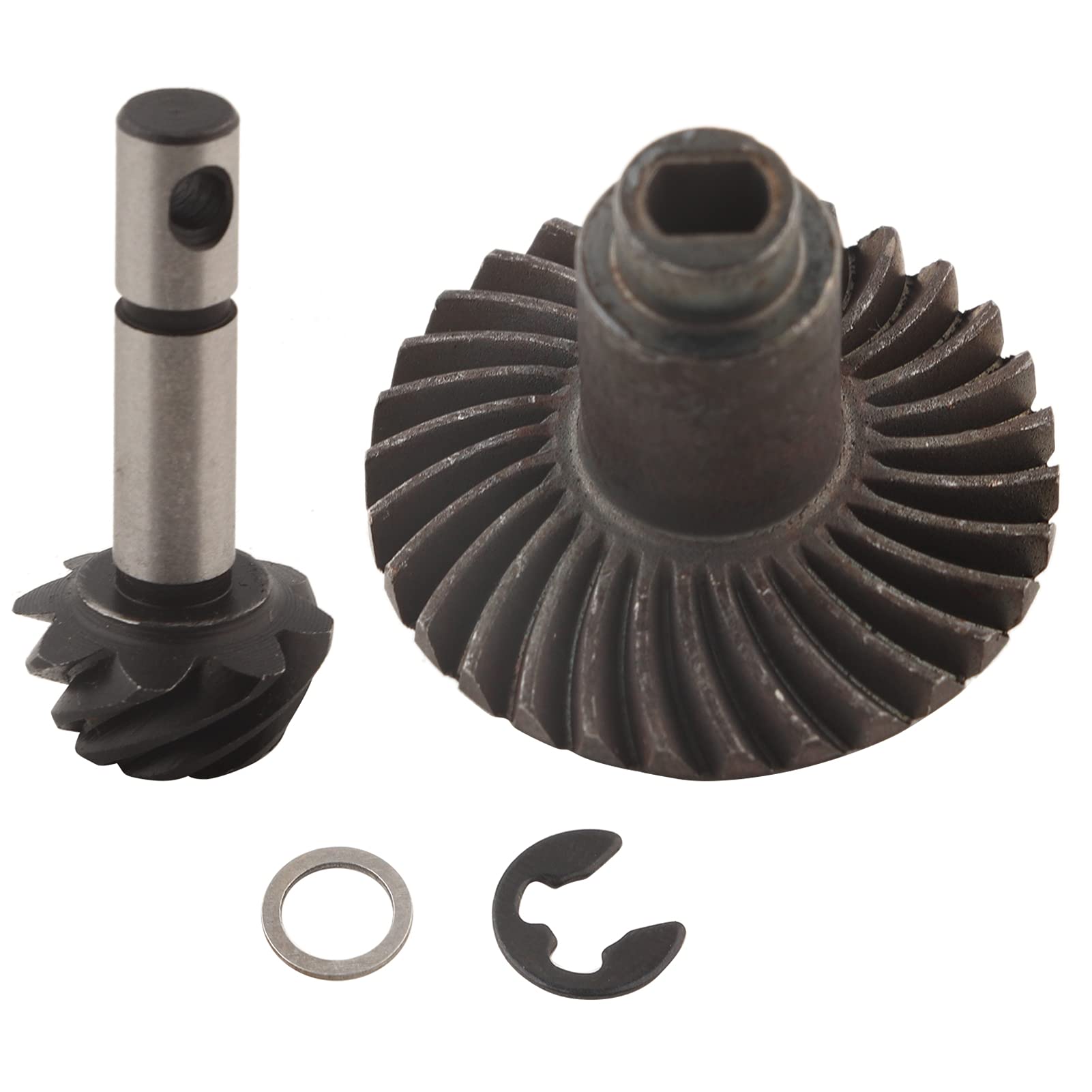 Faceuer Steel Bevel Gear - 8T Heavy Duty Bevel Gear for Axial AR44 Axles | Model Car Parts & RC Vehicle Upgrades | Perfect for Off-Road RC Cars & Crawler Modifications