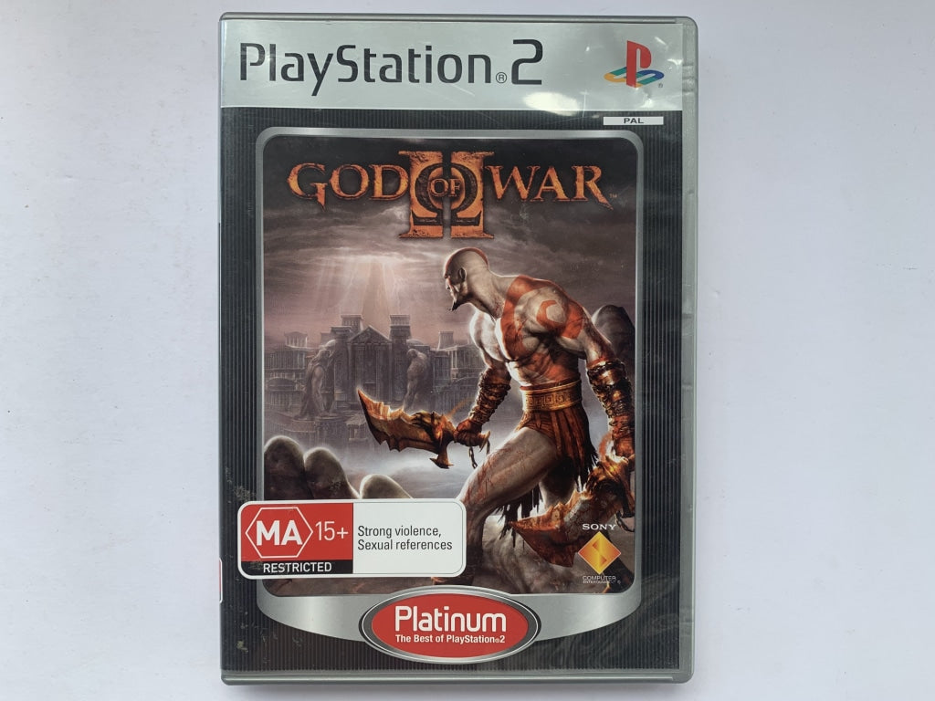 God of War 2 PS2 Game - Complete with Original Case - Perfect for PlayStation 2 Collectors and Action-Adventure Gamers