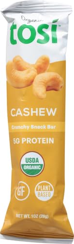 Organic SuperBites Vegan Snacks - Cashew Flavor, 1 Oz (Pack of 1) | Gluten-Free, Non-GMO Healthy Snack for Work, Travel & On-The-Go | Plant-Based Protein Energy Bites for Adults & Kids