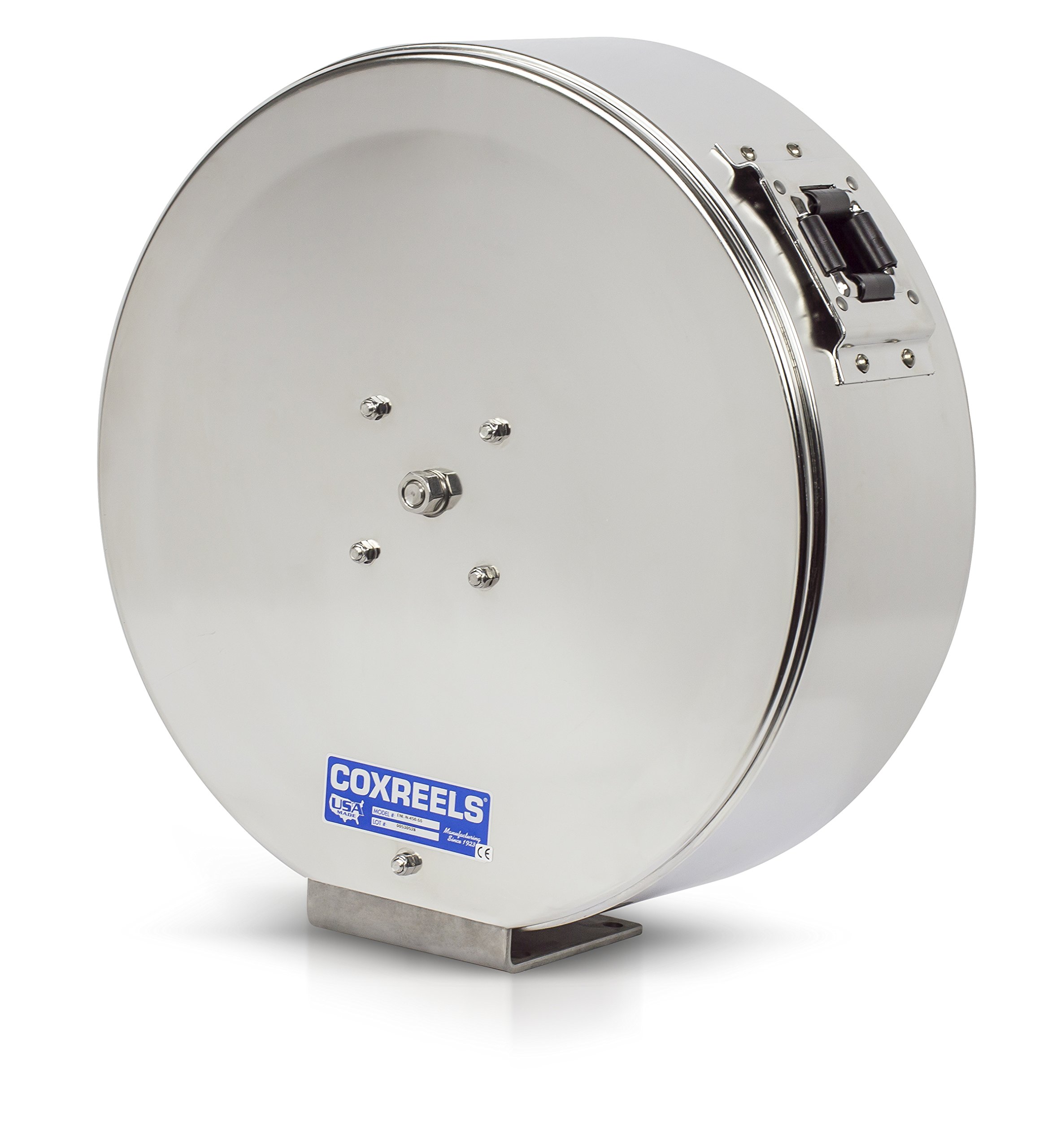 **Coxreels ENL-N-450-SS Stainless Steel Spring Rewind Enclosed Hose Reel – 1/2