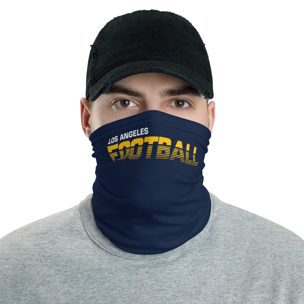 Los Angeles Fan Neck Gaiter - Breathable Sun Protection Scarf for Men & Women - Perfect for Tailgating, Sports Events, and Outdoor Activities