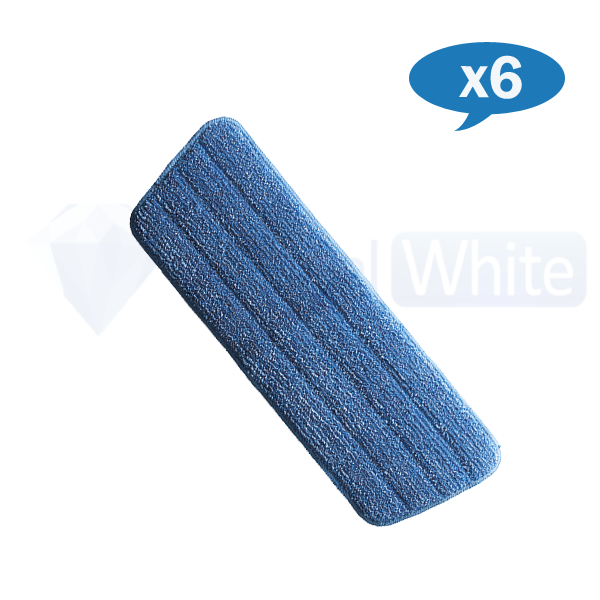 Oates Ultra Flat Mop with Extendable Handle 400mm - Lightweight Microfiber Floor Cleaner for Hardwood, Tile & Laminate - Perfect for Home, Kitchen & Office Cleaning