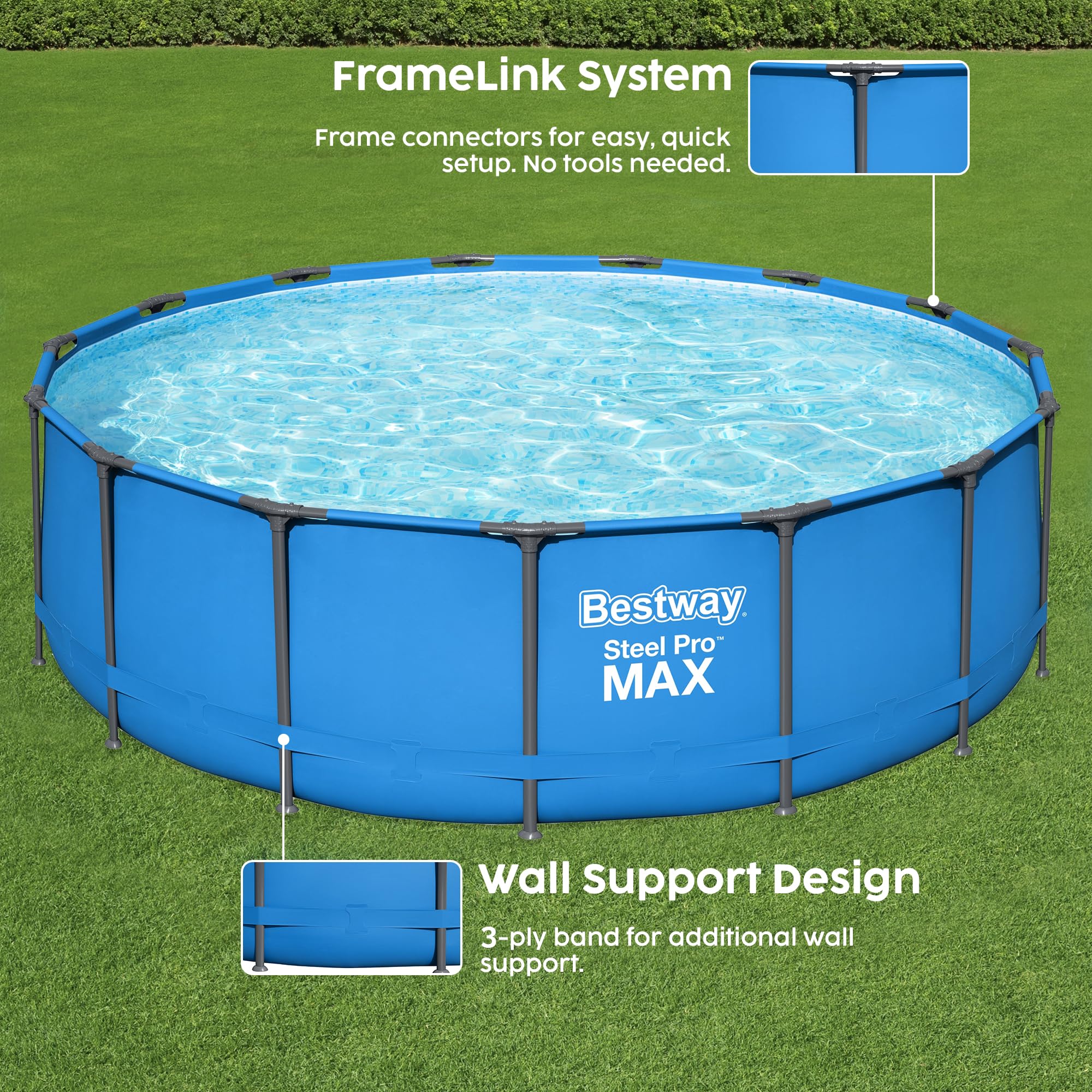 Bestway Steel Pro 15’ x 48