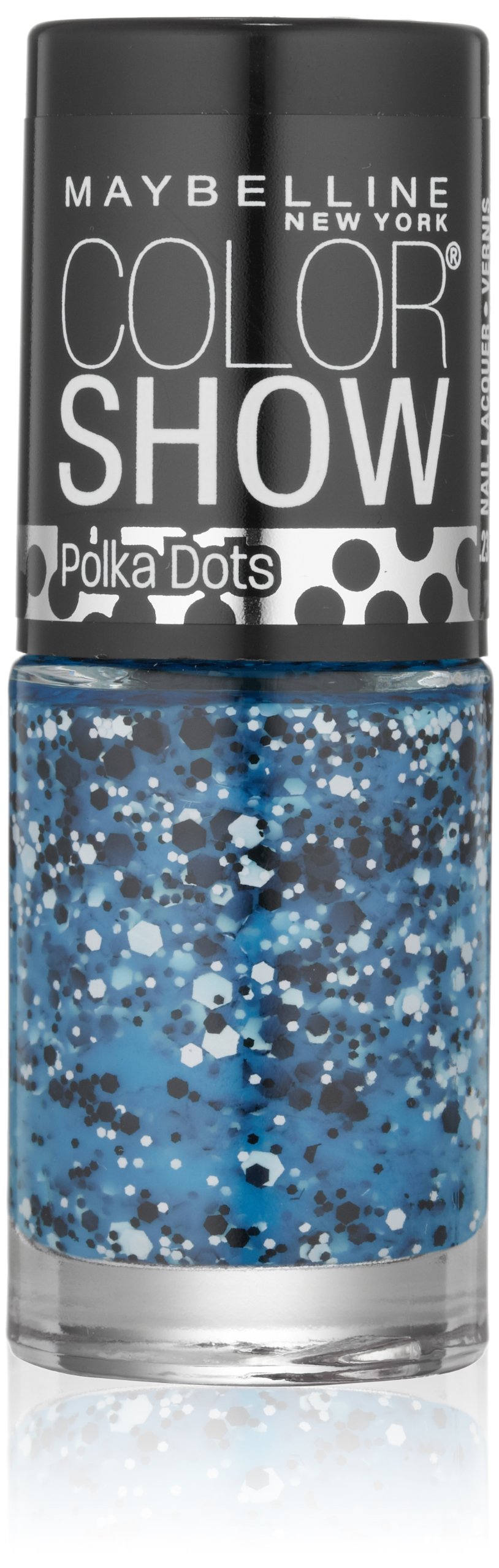 Maybelline New York Color Show Nail Lacquer - Blue Marks The Spot (0.23 Fl Oz) | Long Lasting Nail Polish with Vibrant Color | Perfect for Parties, Manicures & Everyday Wear