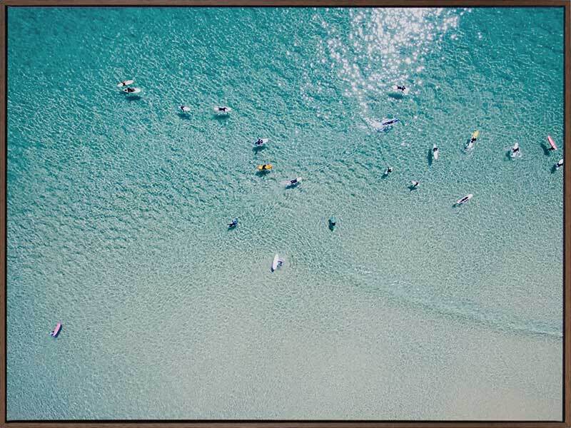 7 Mile Beach Canvas Art Print - Stunning Coastal Wall Decor for Living Room, Bedroom & Office - Perfect Beach House & Vacation Home Decor