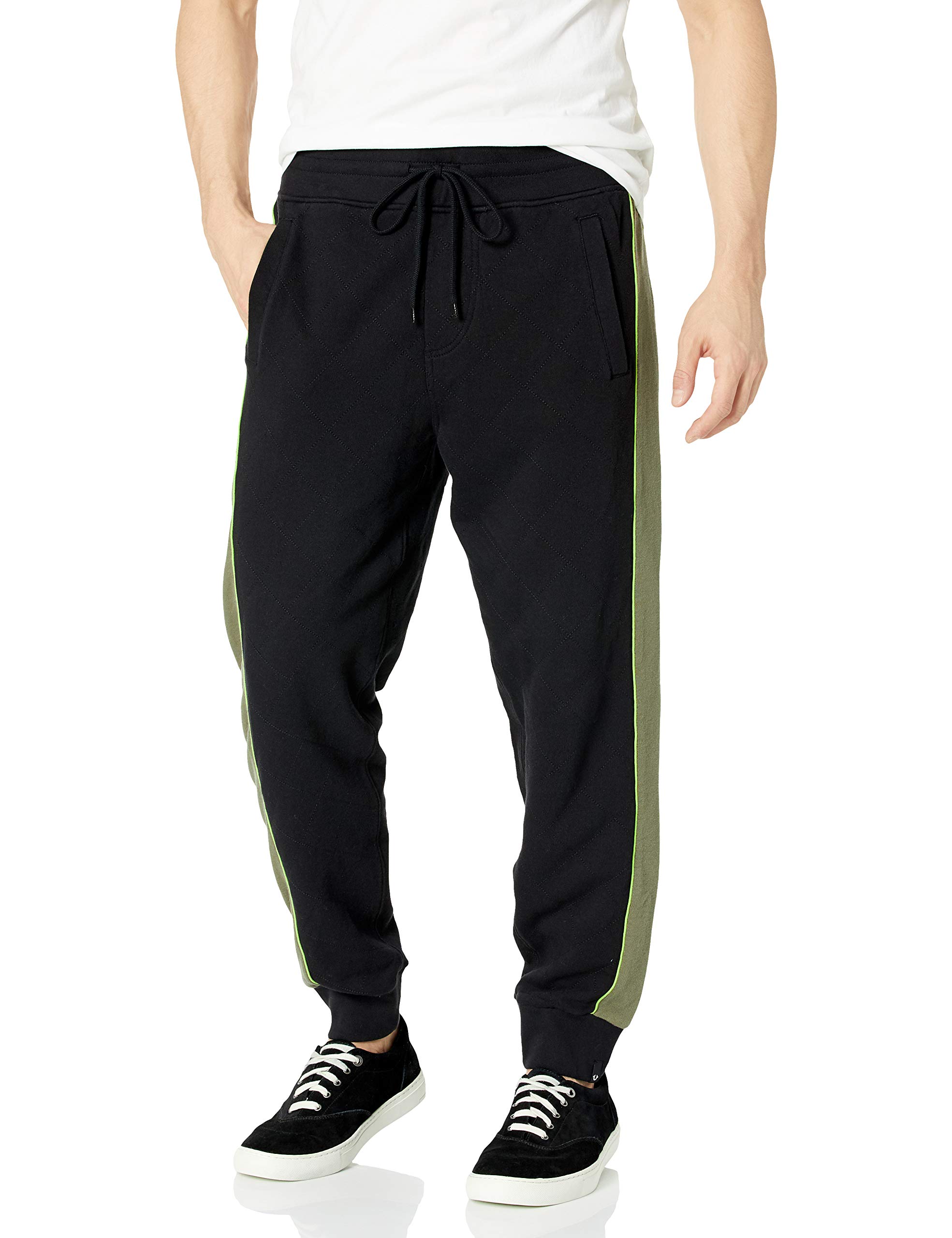 True Religion Men's Slim Fit Jogger Sweatpants - Comfortable Athletic Casual Pants for Gym, Lounge & Streetwear Fashion