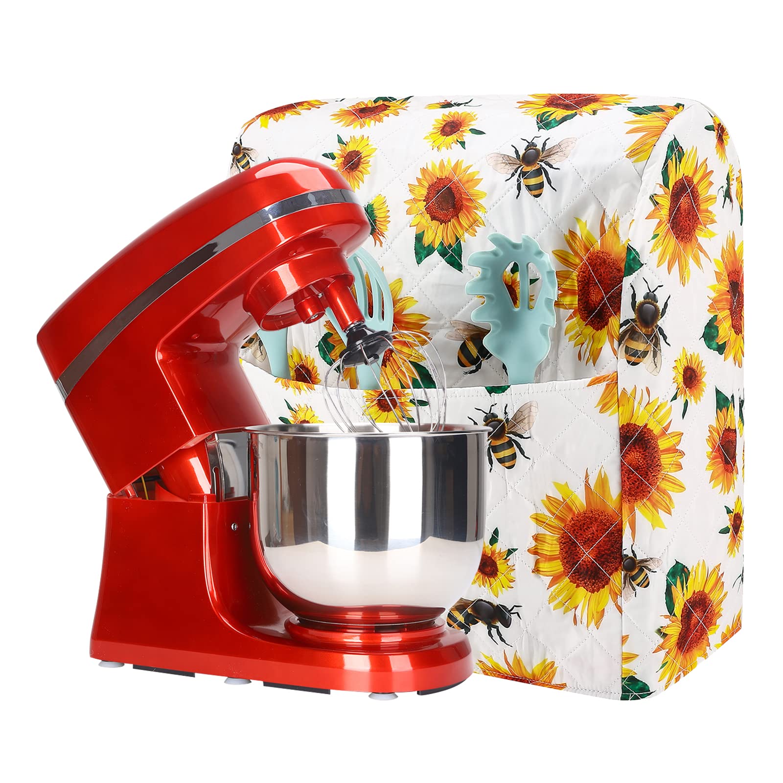 Sunflower Mixer Cover for KitchenAid 5-8Qt - Spring Kitchen Decor
